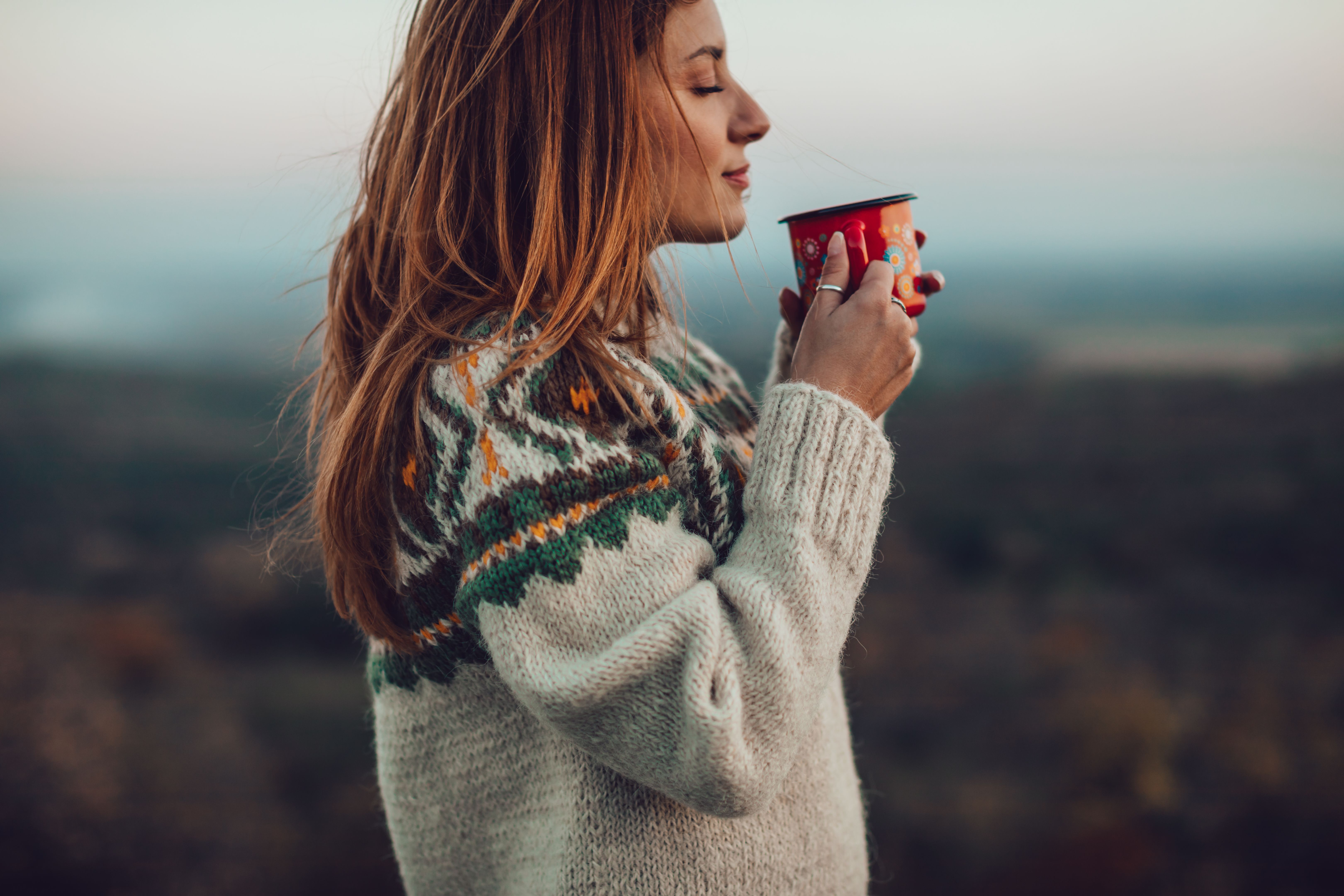 winter coffee
