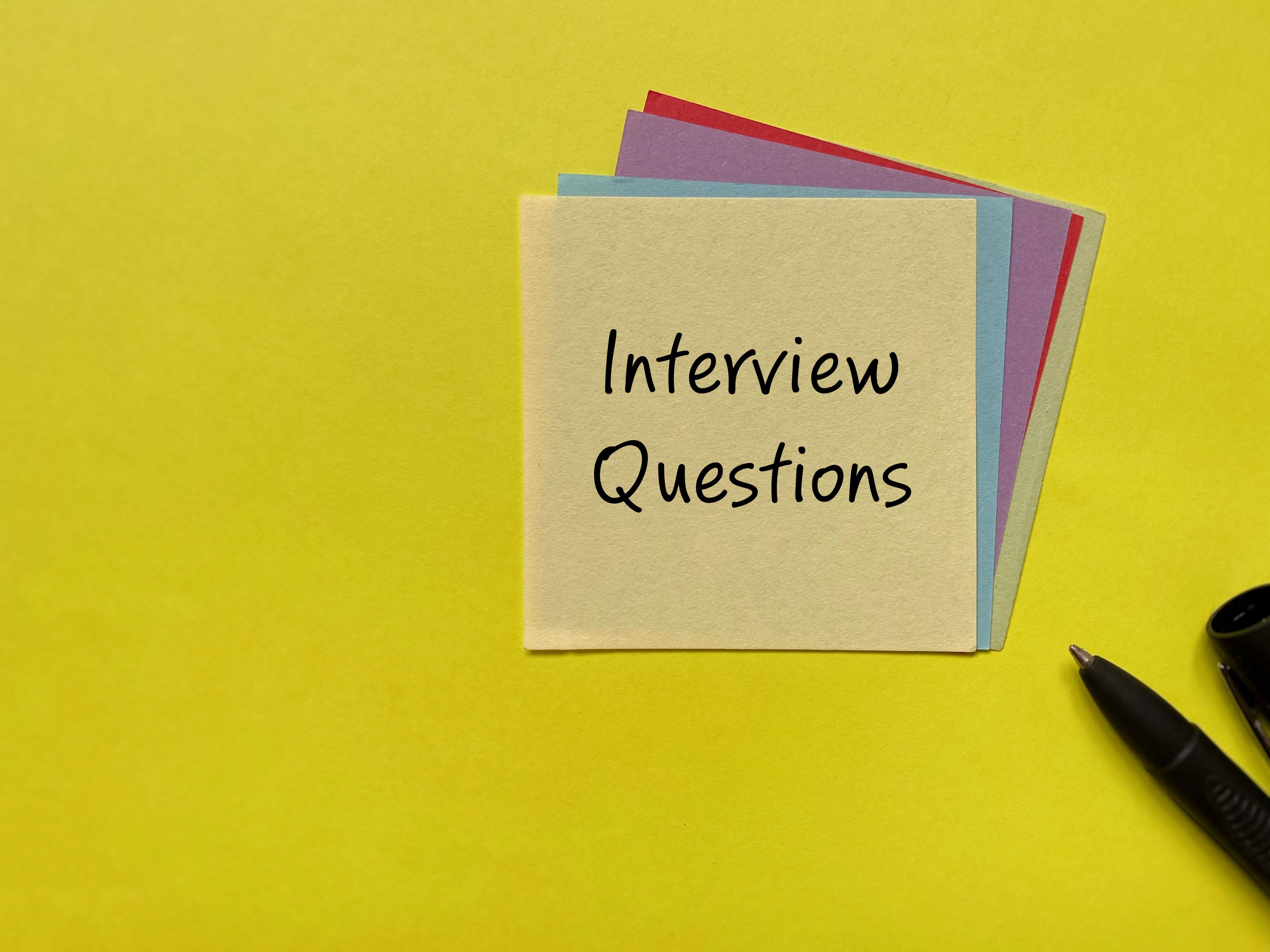 job interview question