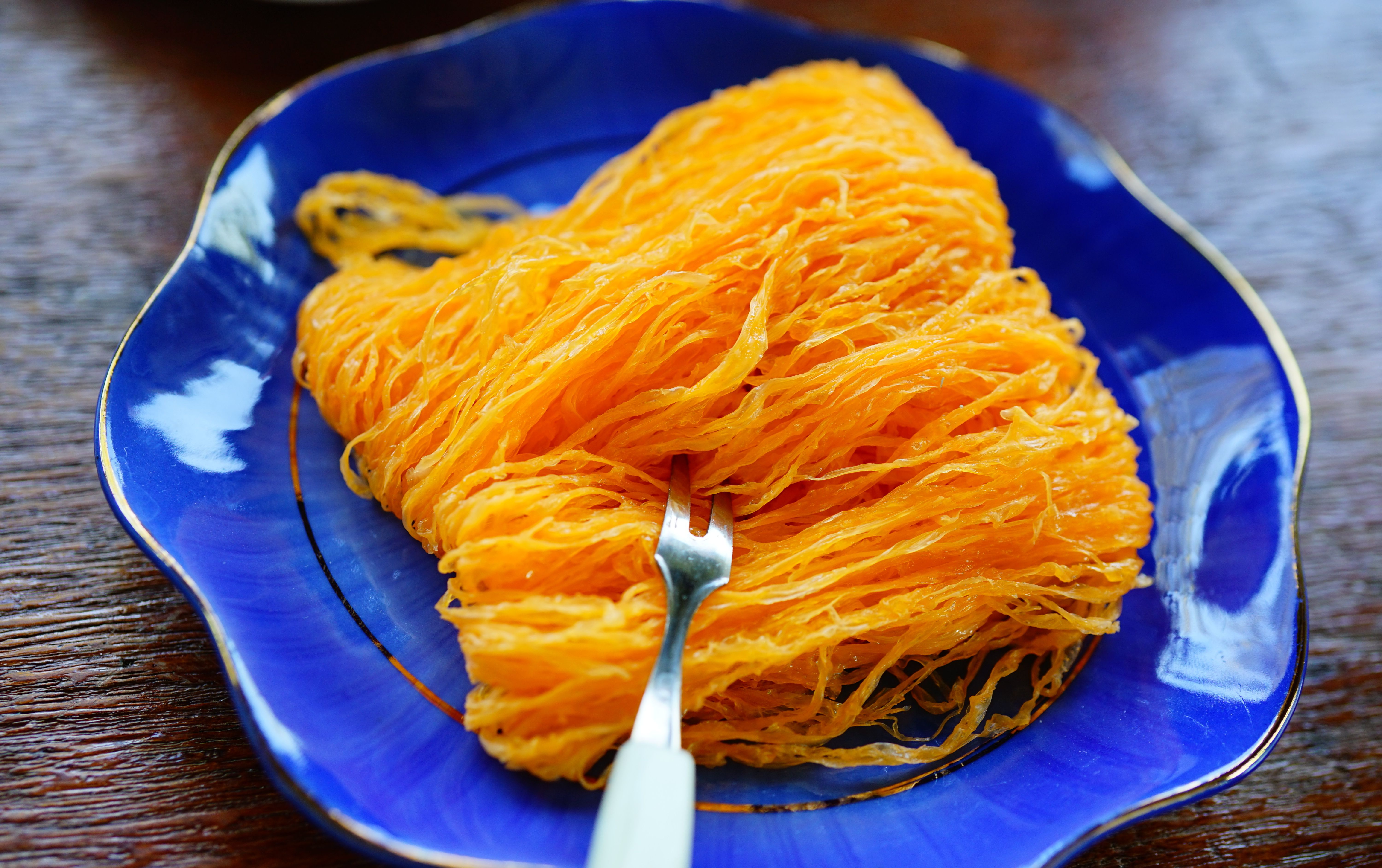 thai dessert plate