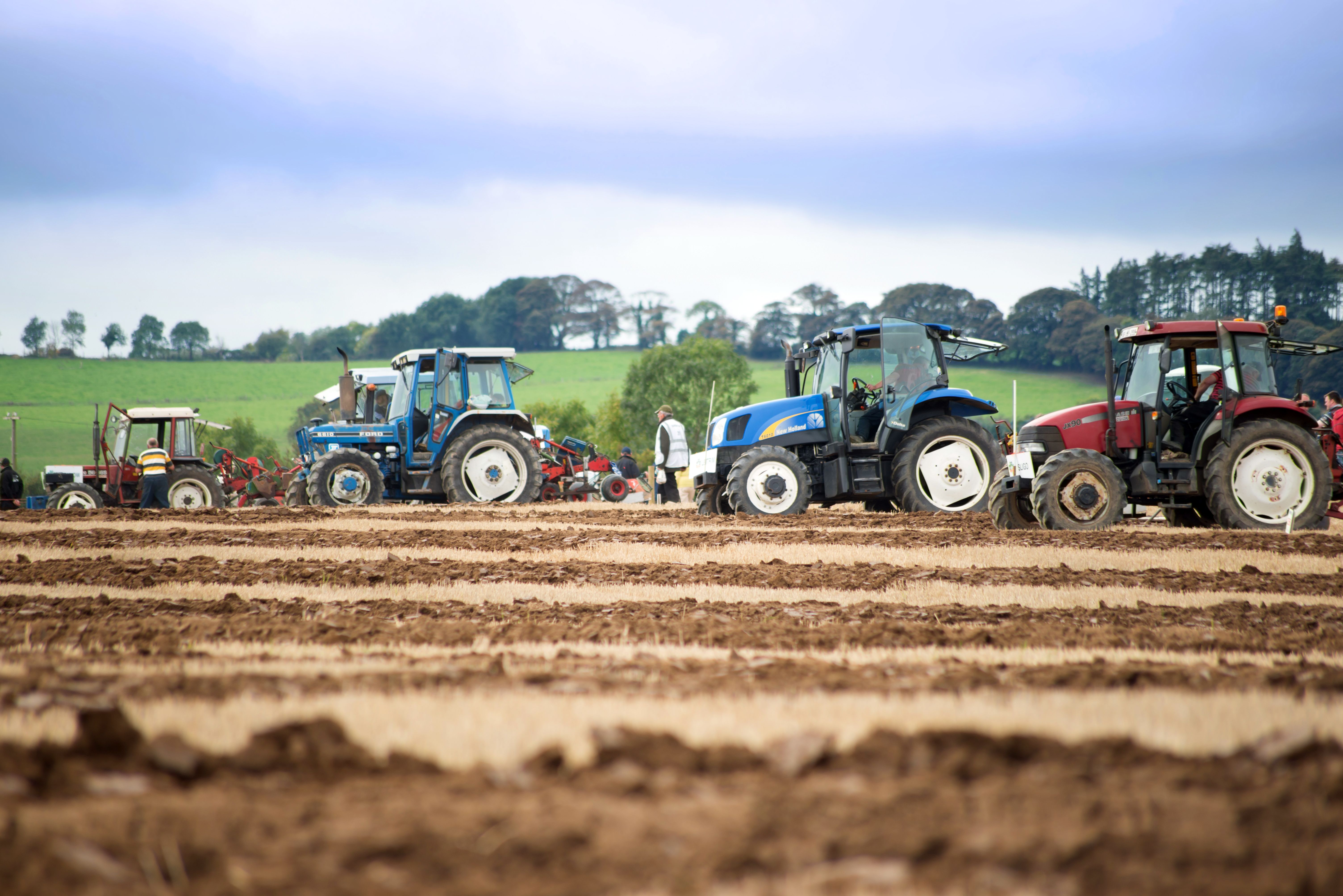 tractors in the irish national ploughing championships tractors in the irish national ploughing championships