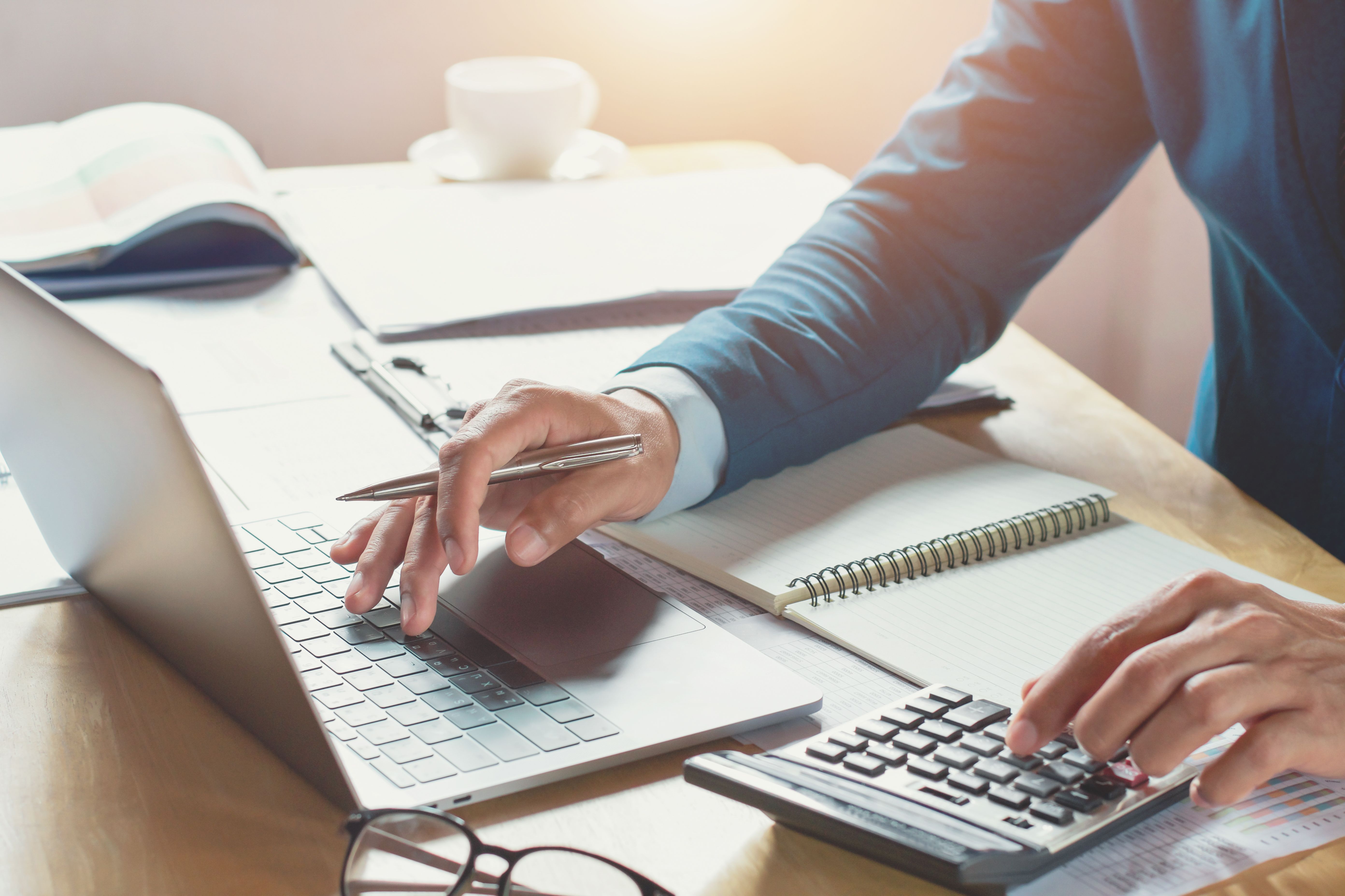 accounting desk