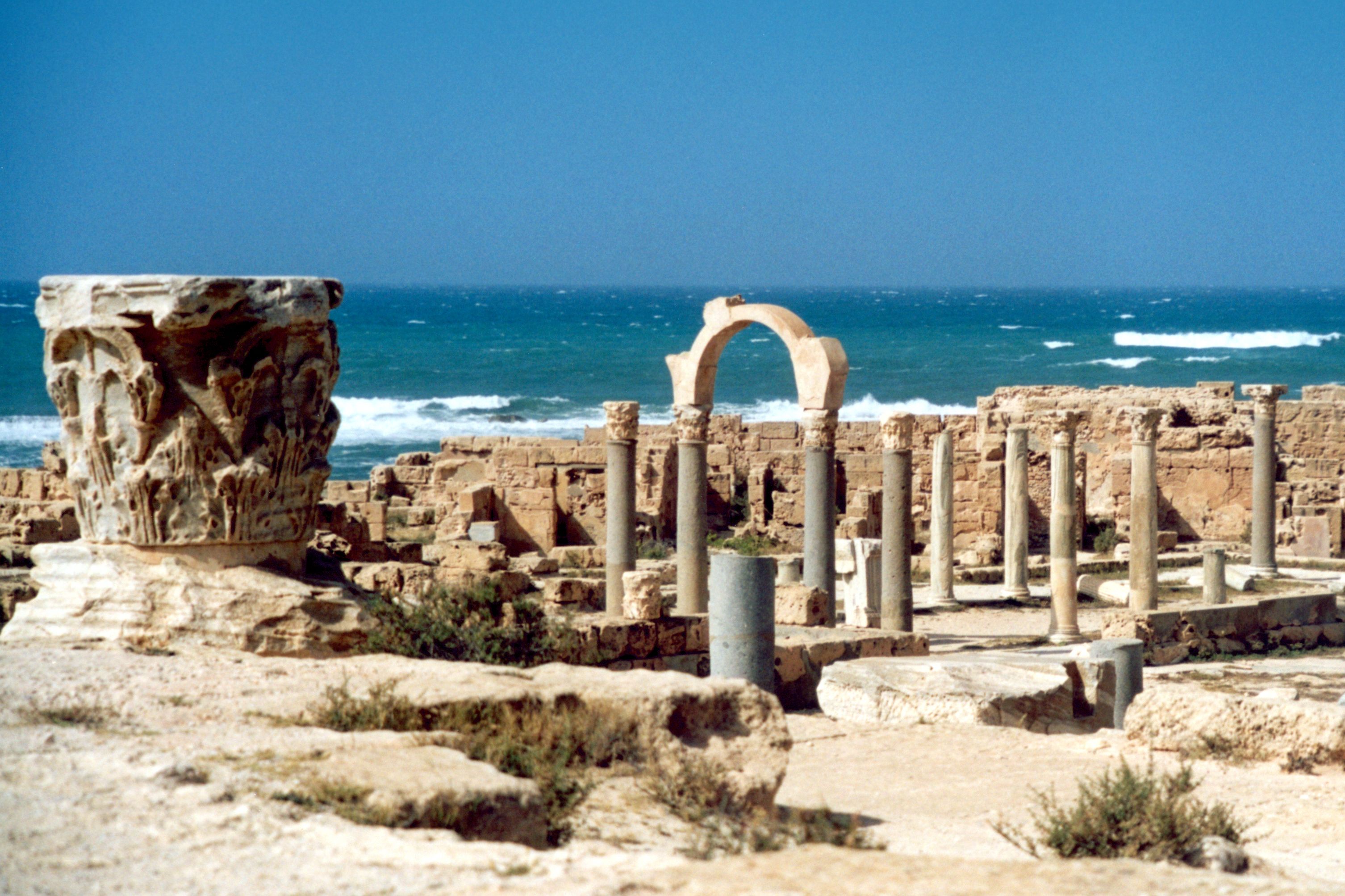 Sabratha; Libya: temple of Serapis