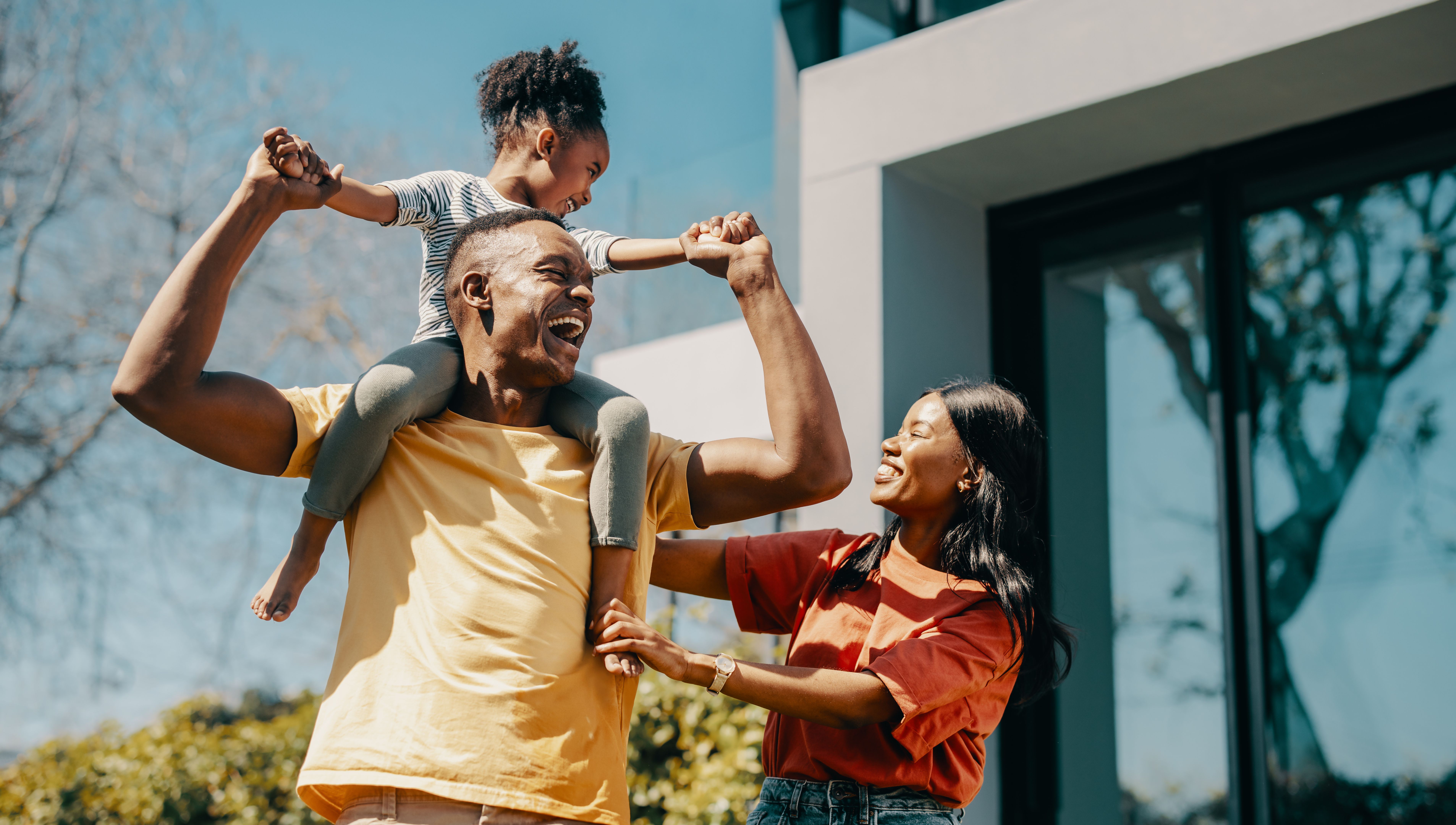 happy family home