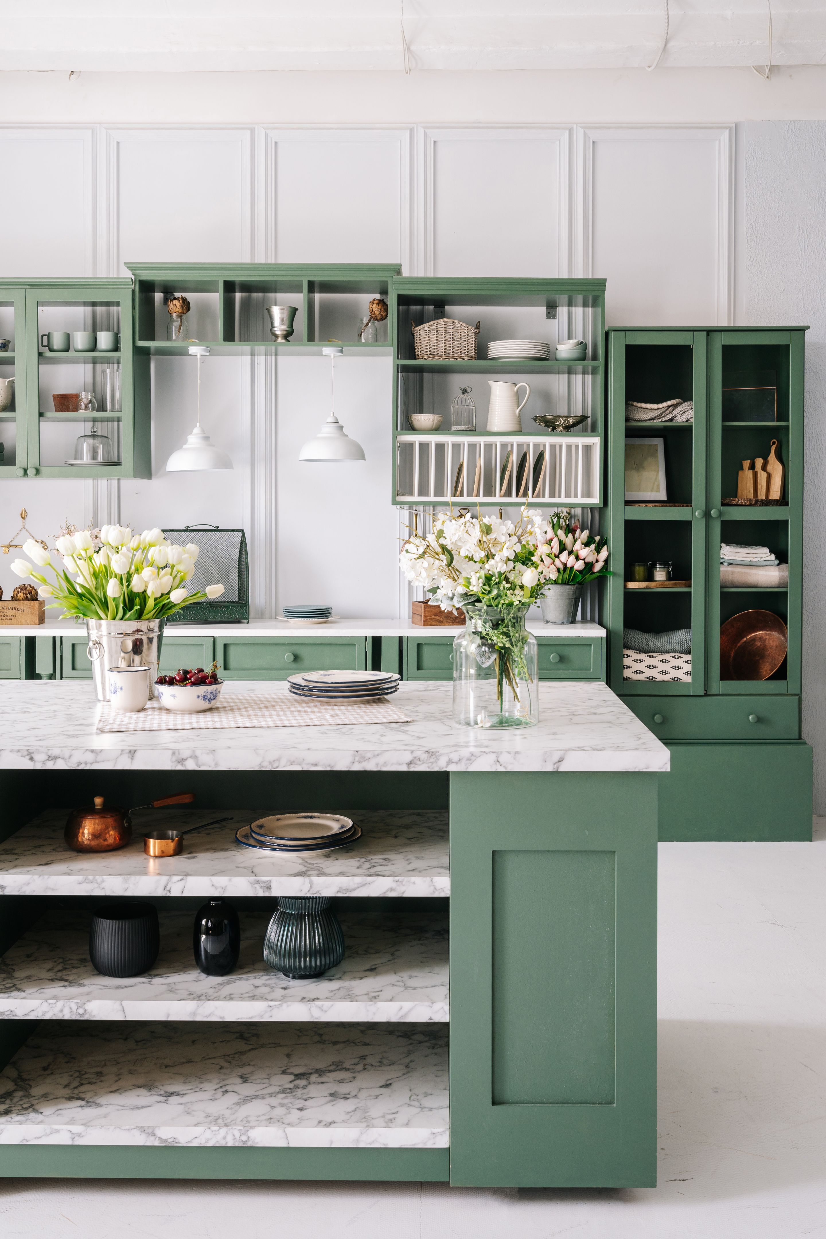 modern kitchen colors