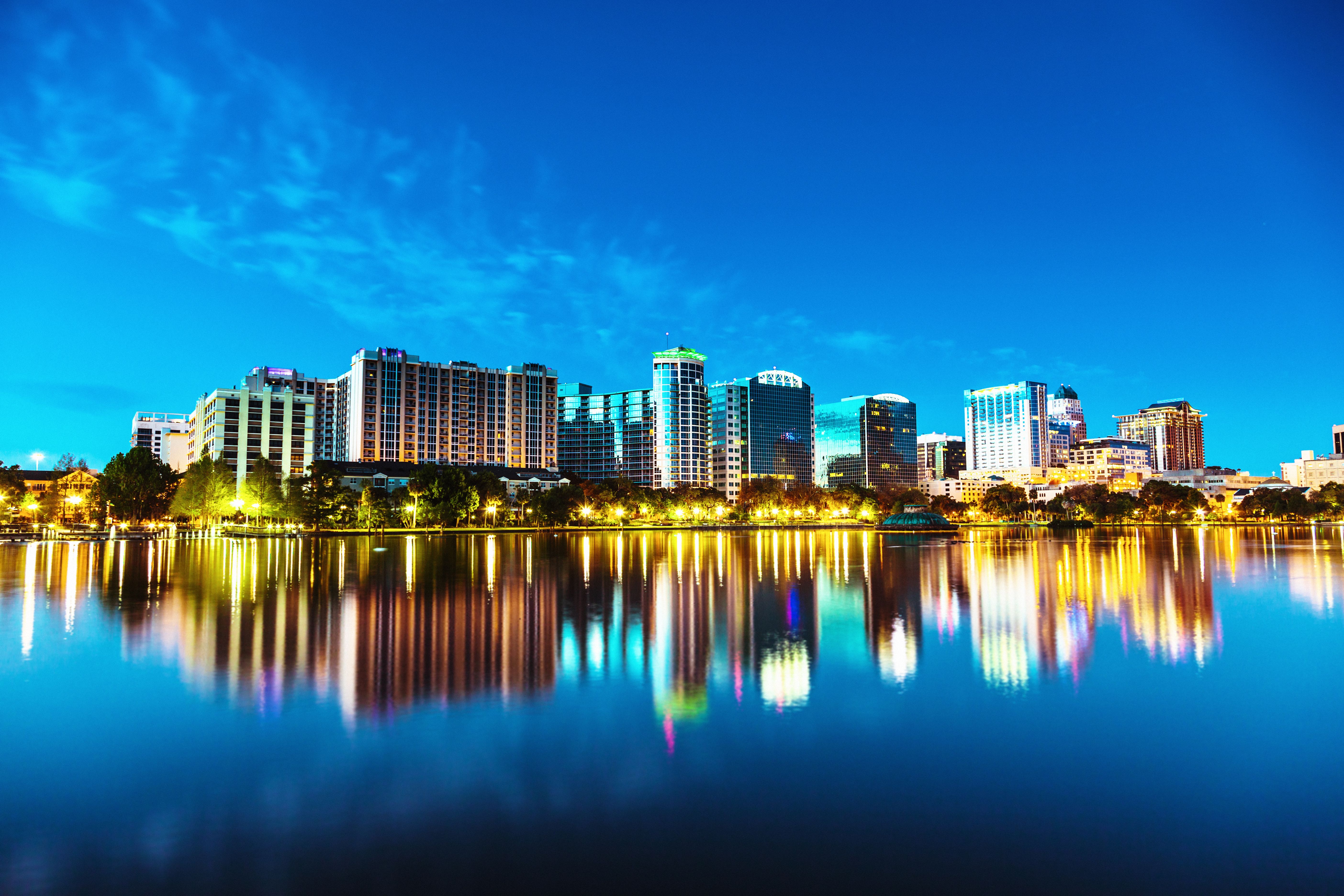 Orlando Skyline at Twilight