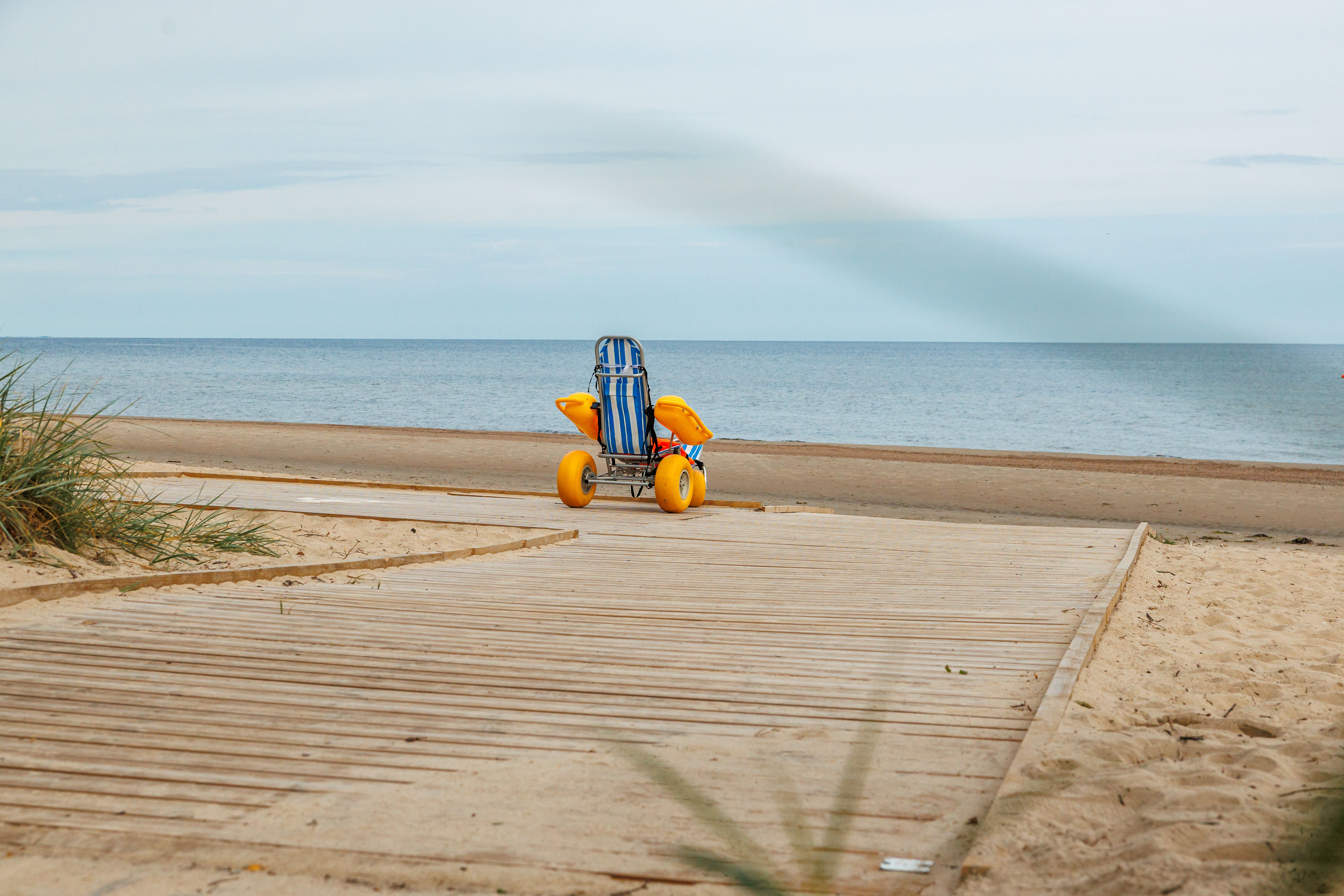 private beach access
