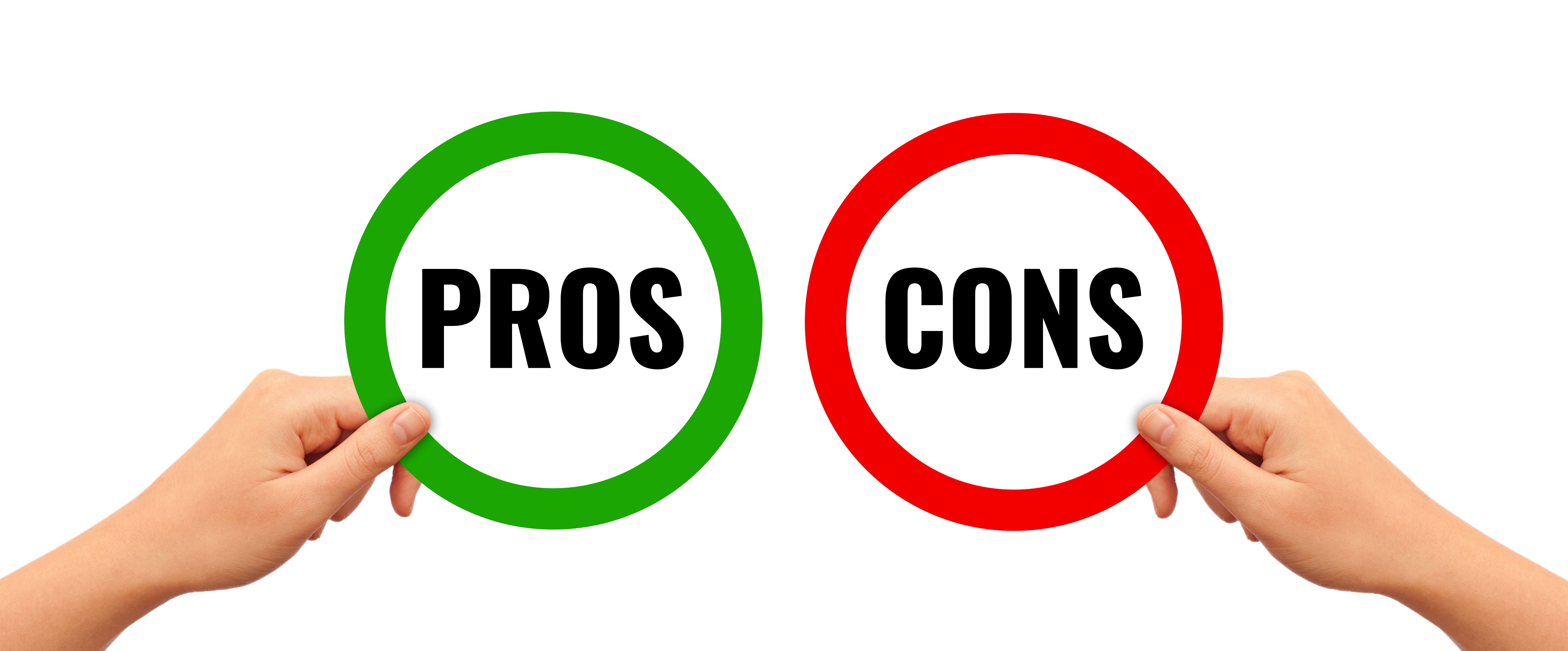 pros and cons list
