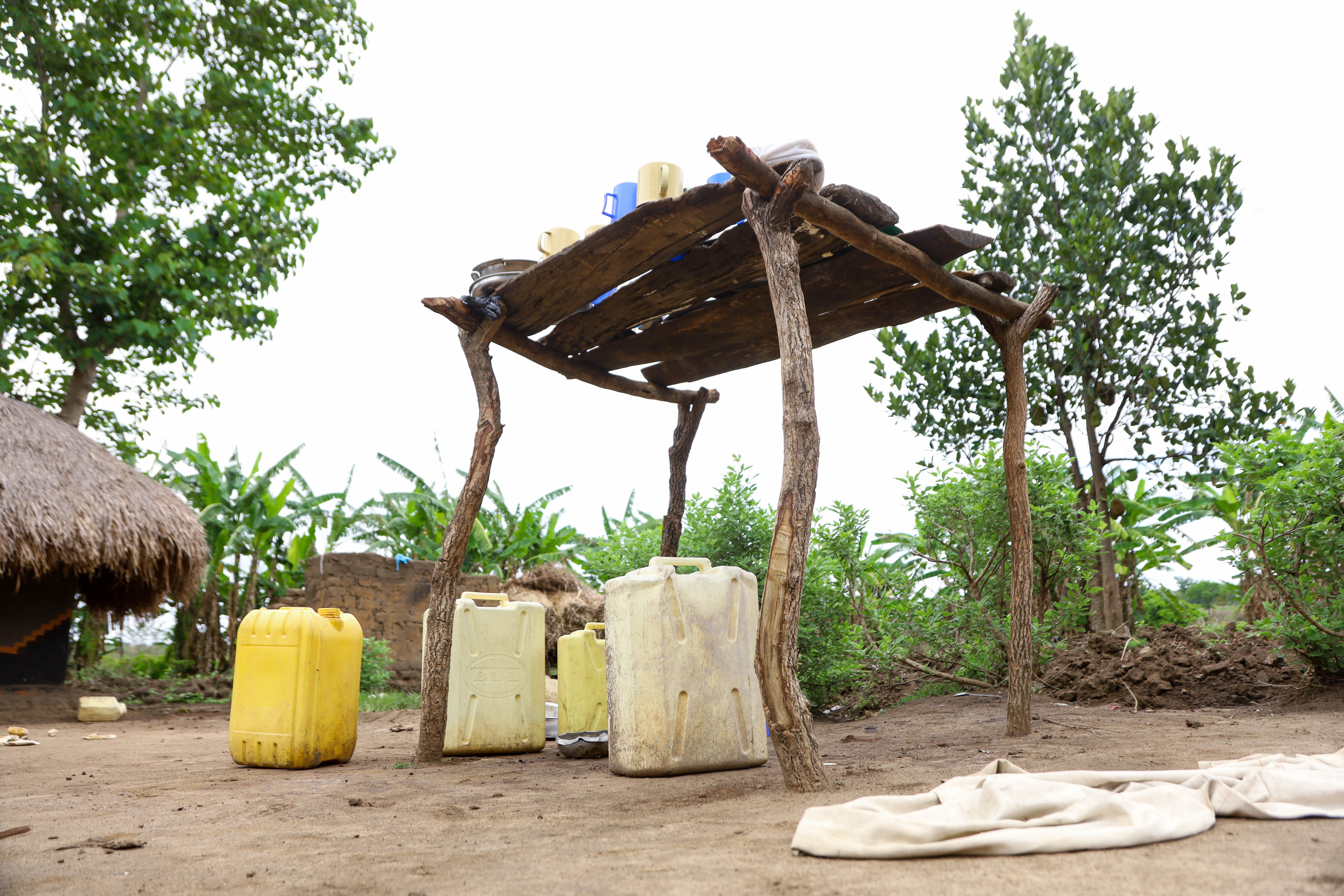 local materials Uganda