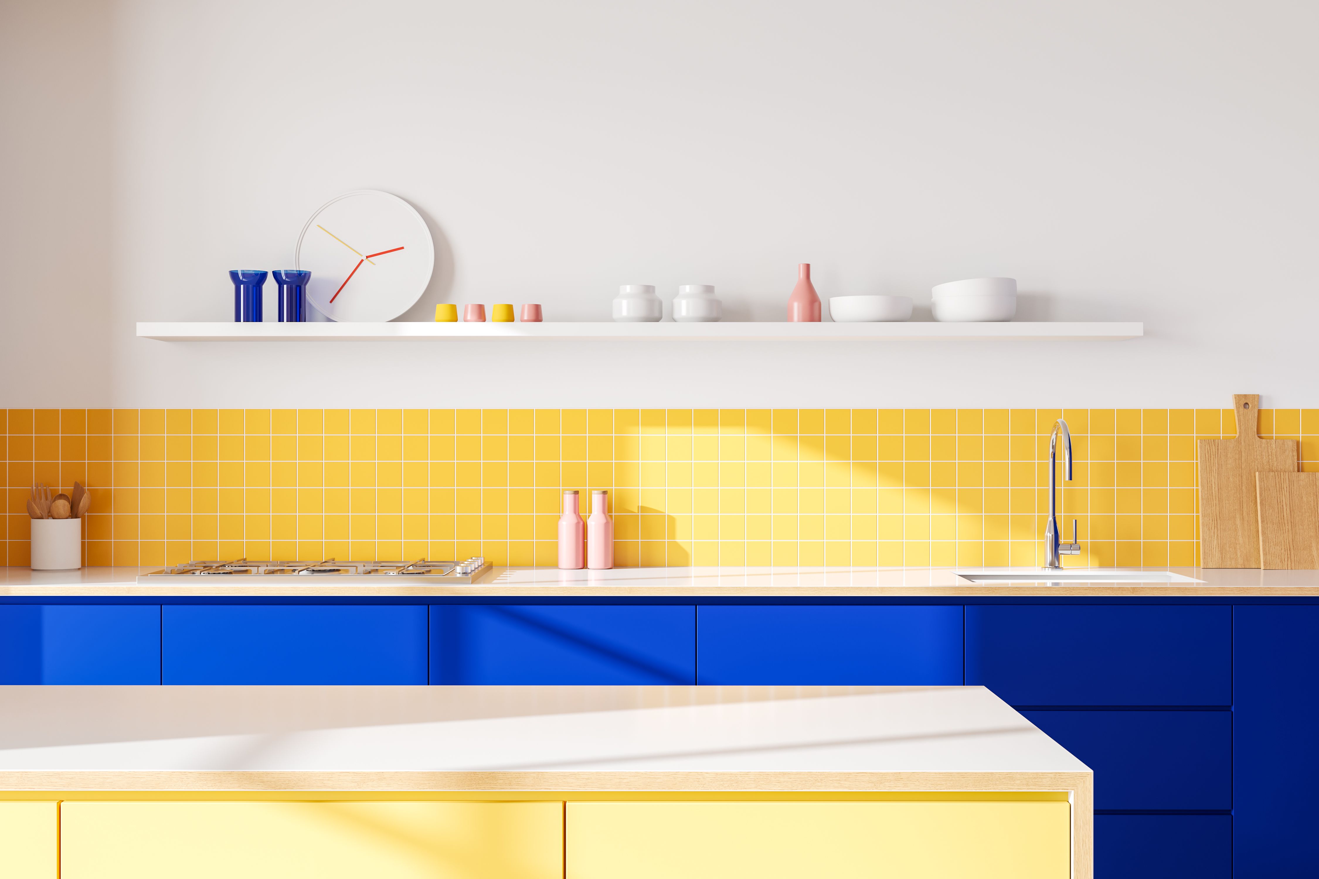 bold kitchen colors