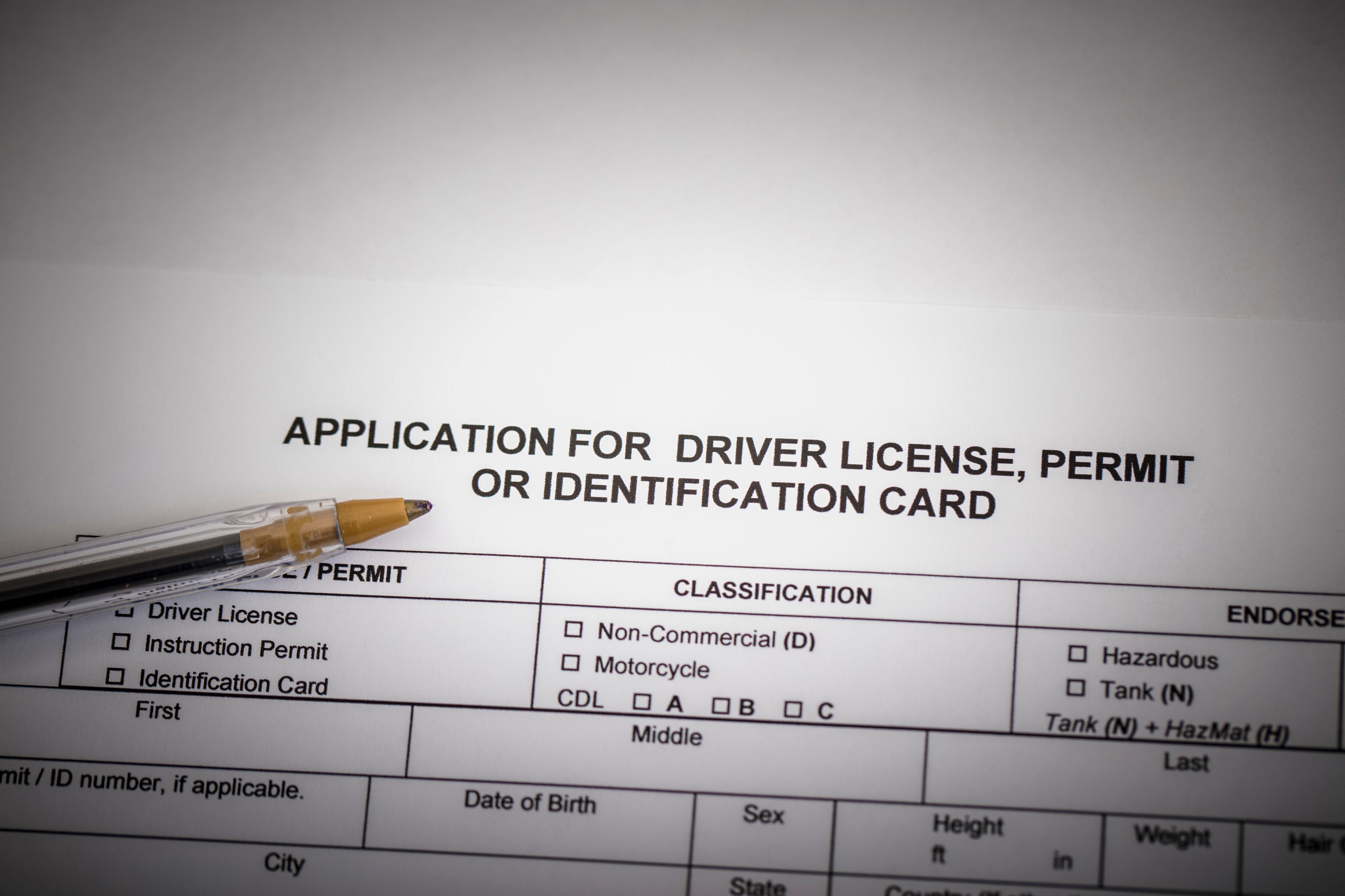 fishing license application