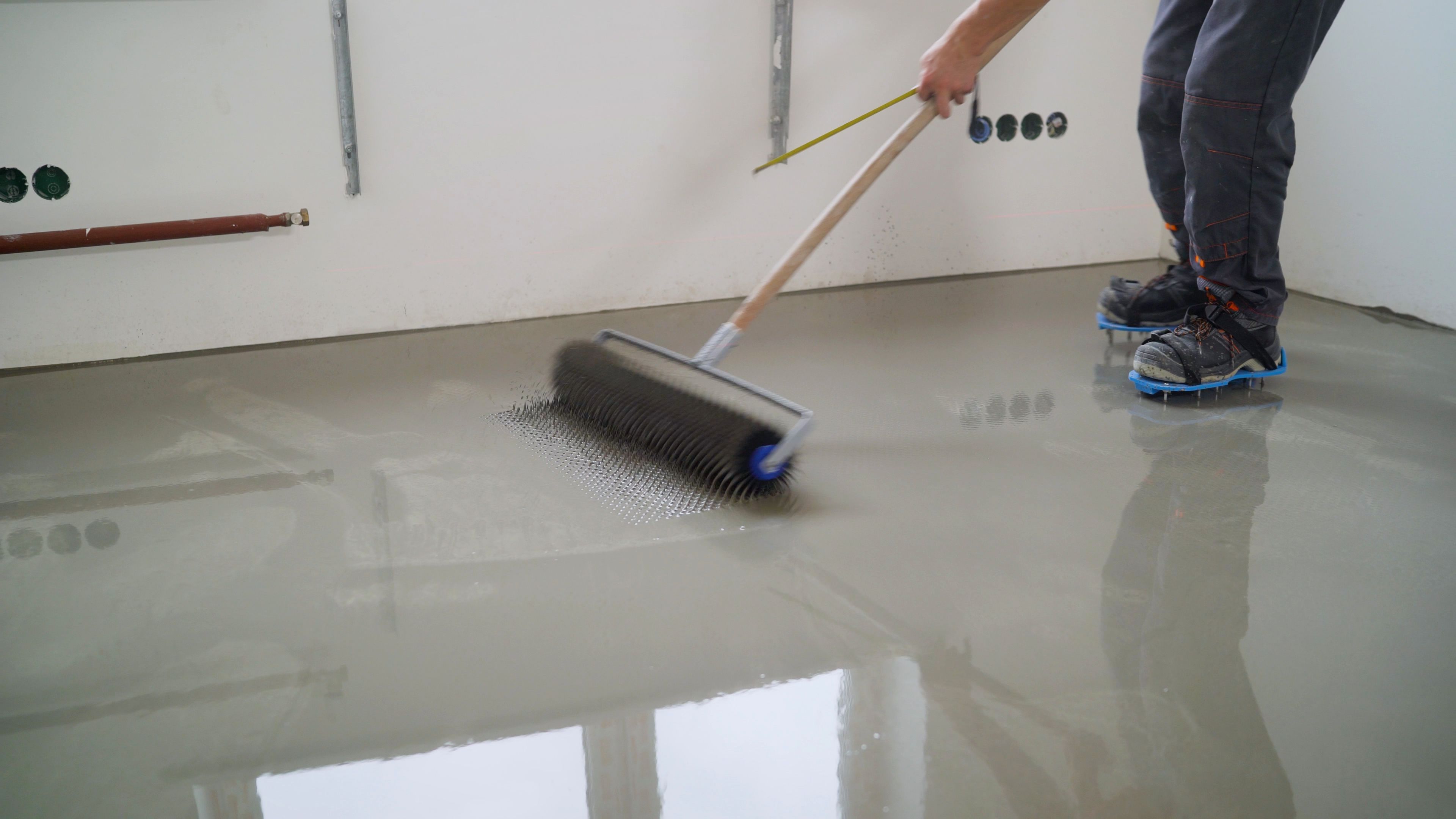 floor finish application