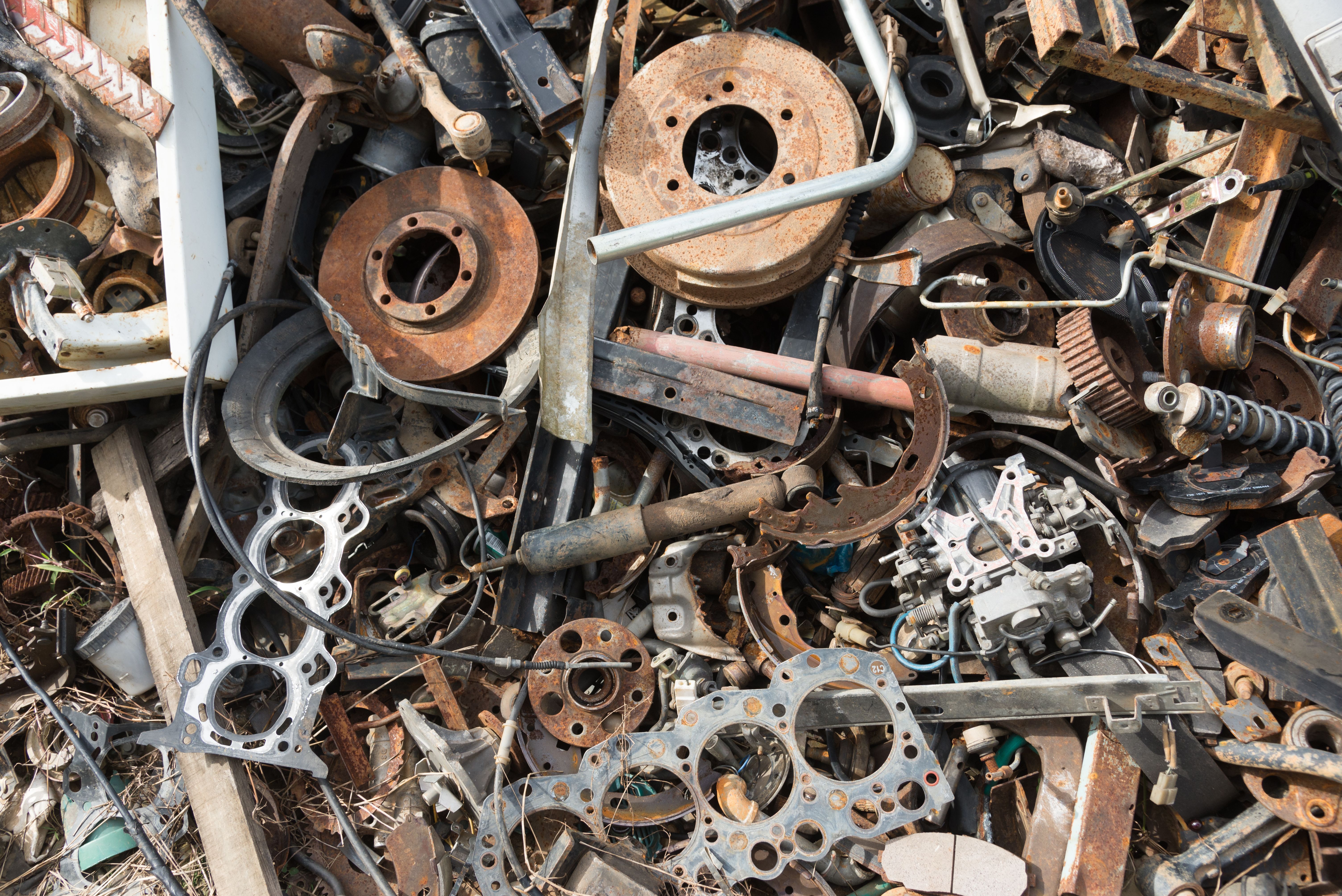recycling car parts