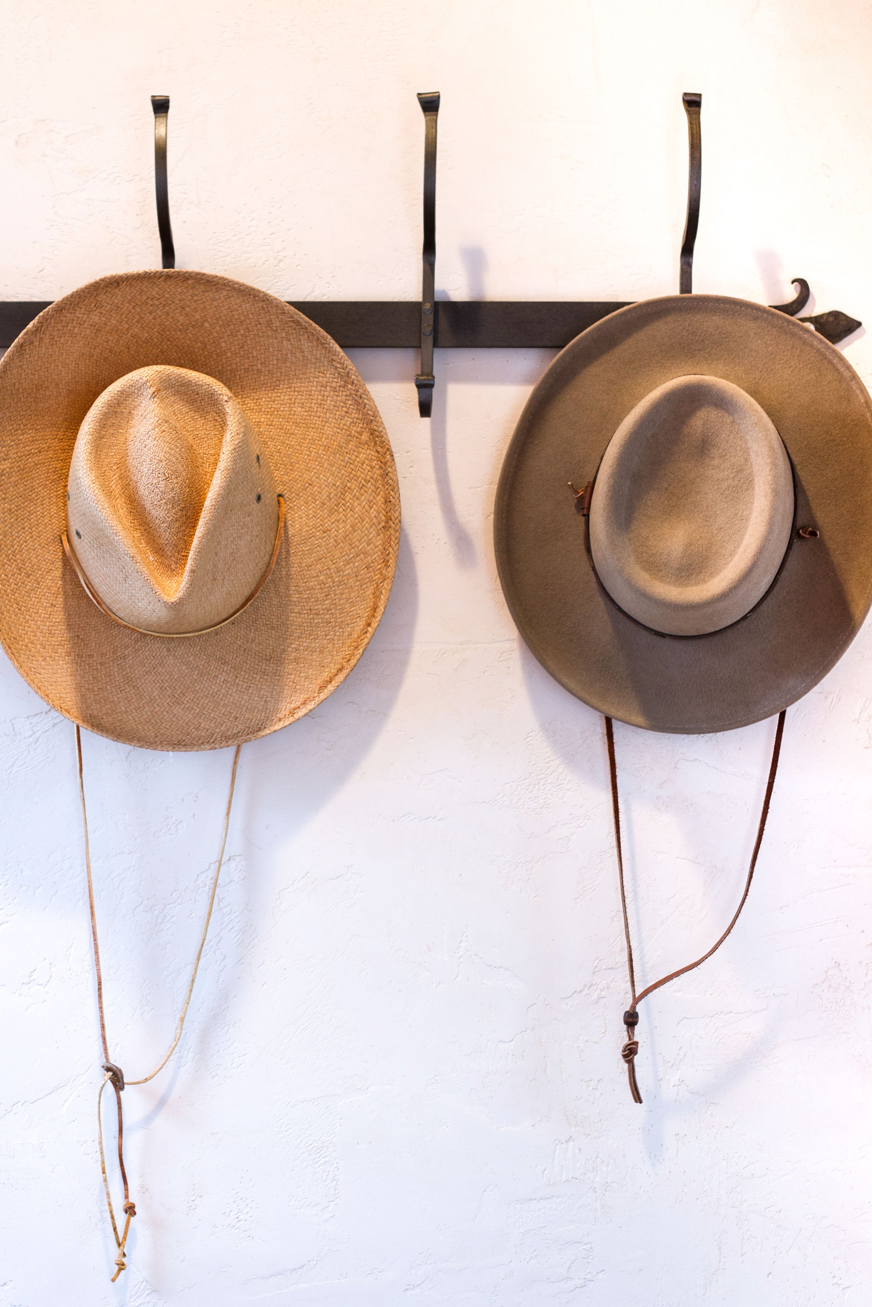 straw hat felt hat