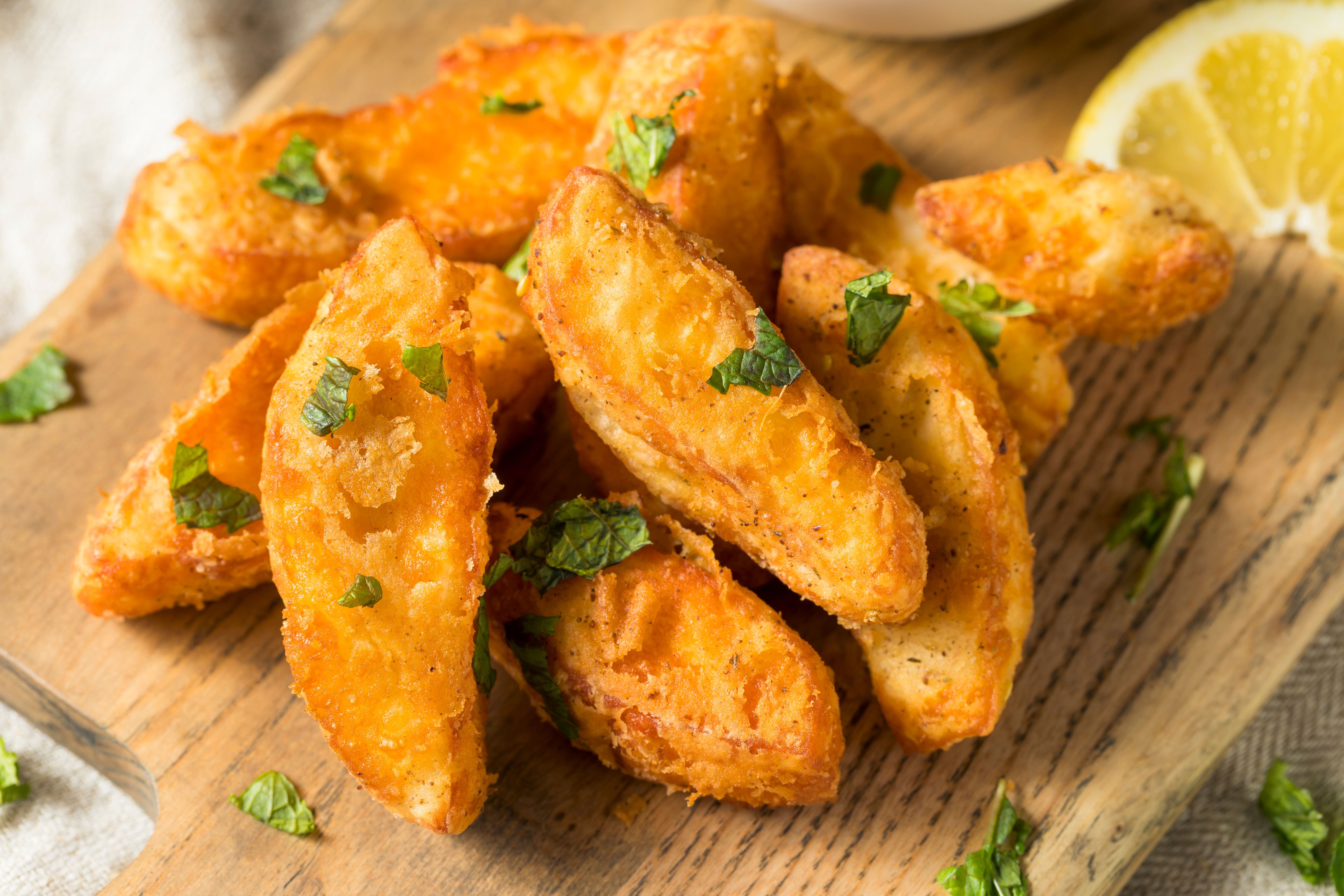 halloumi fries