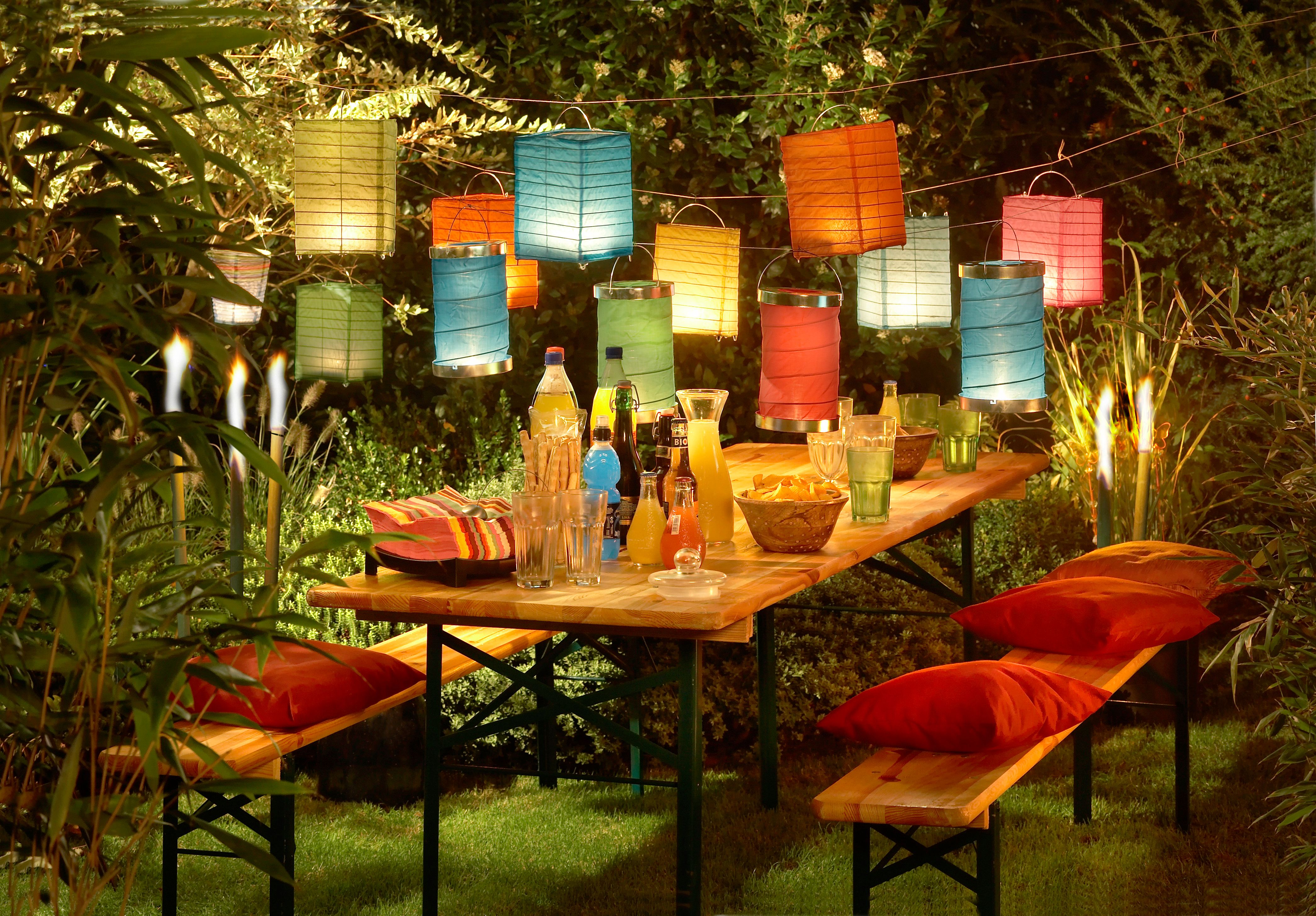 backyard party