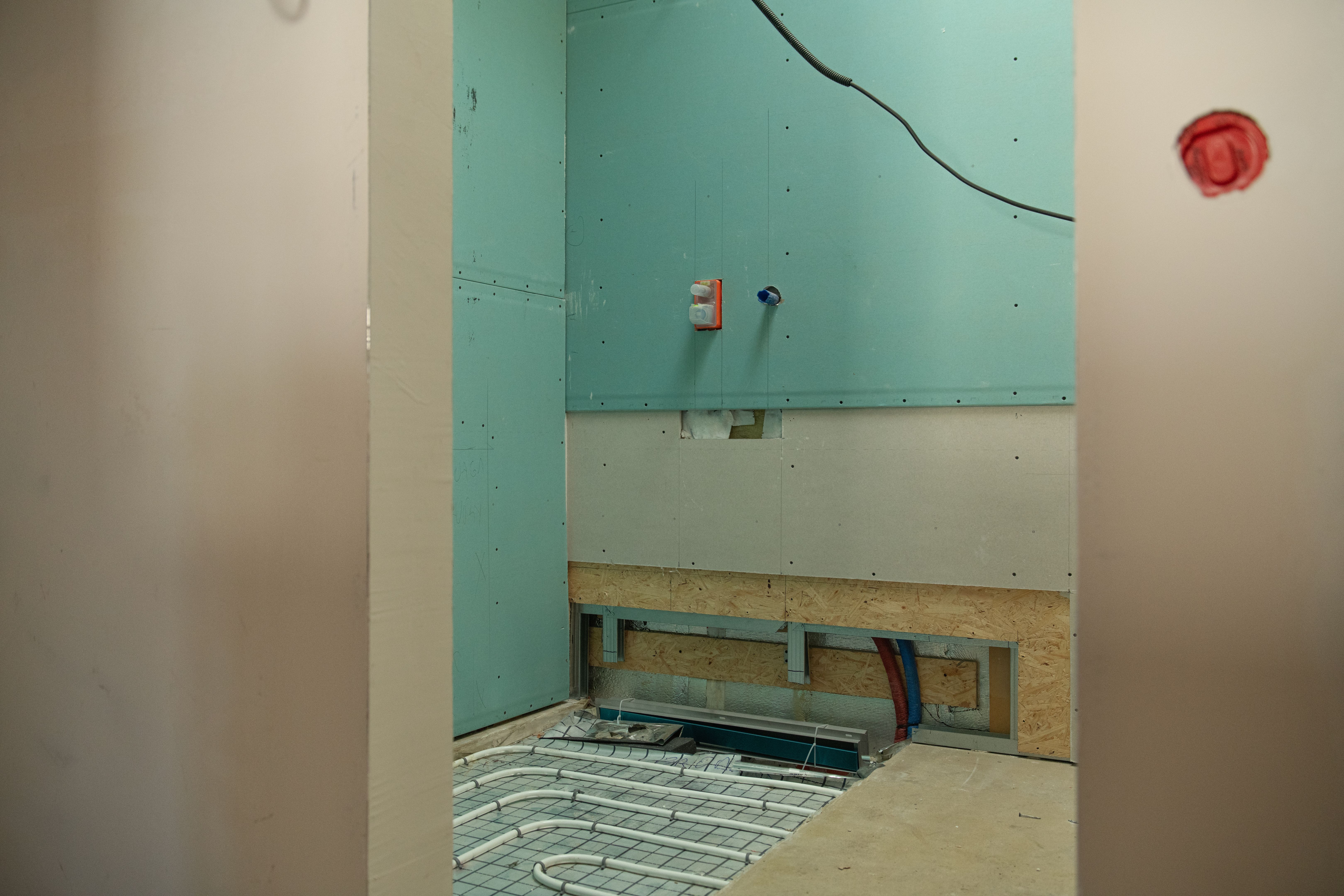 partial bathroom remodel