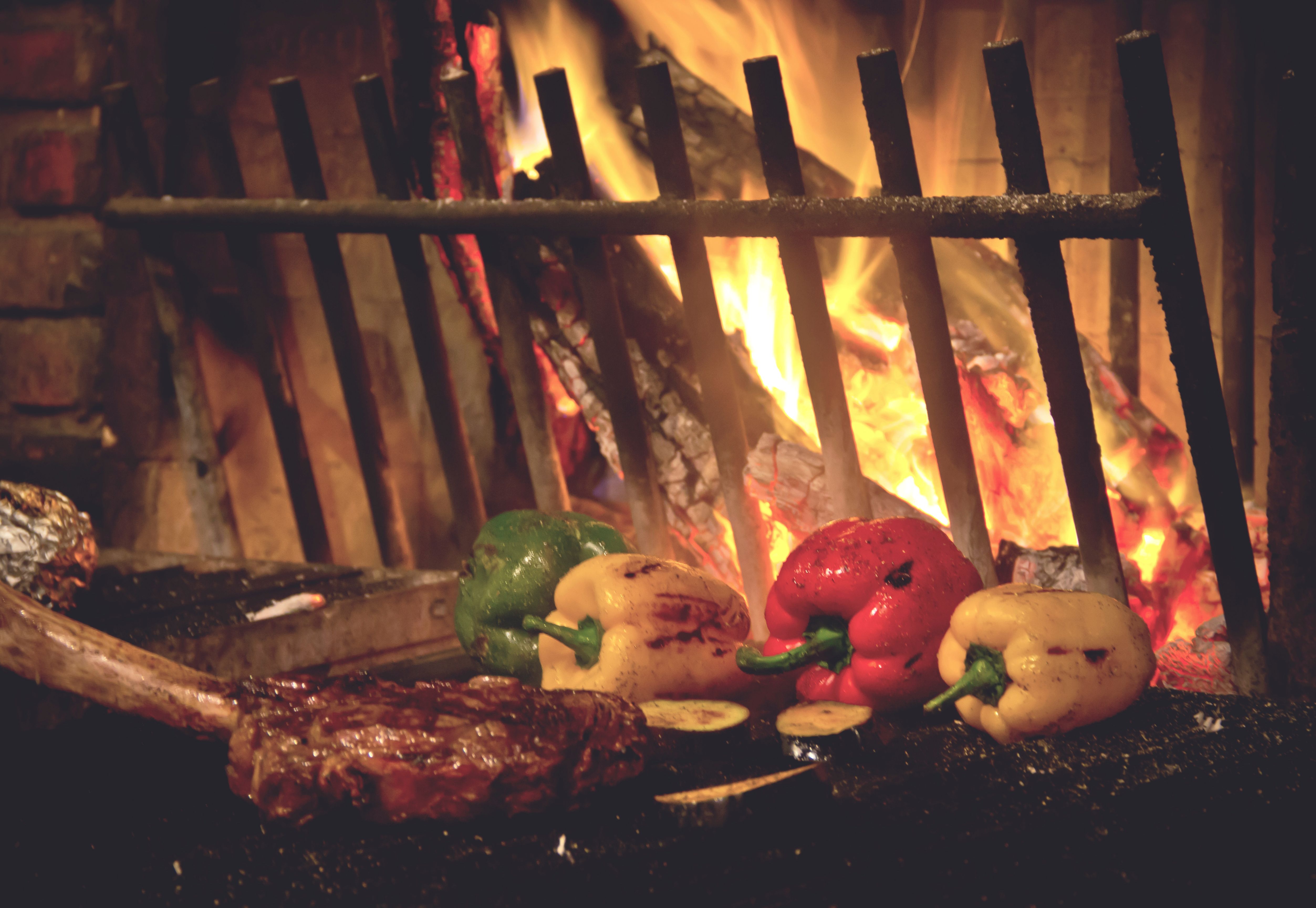 wood fired grill