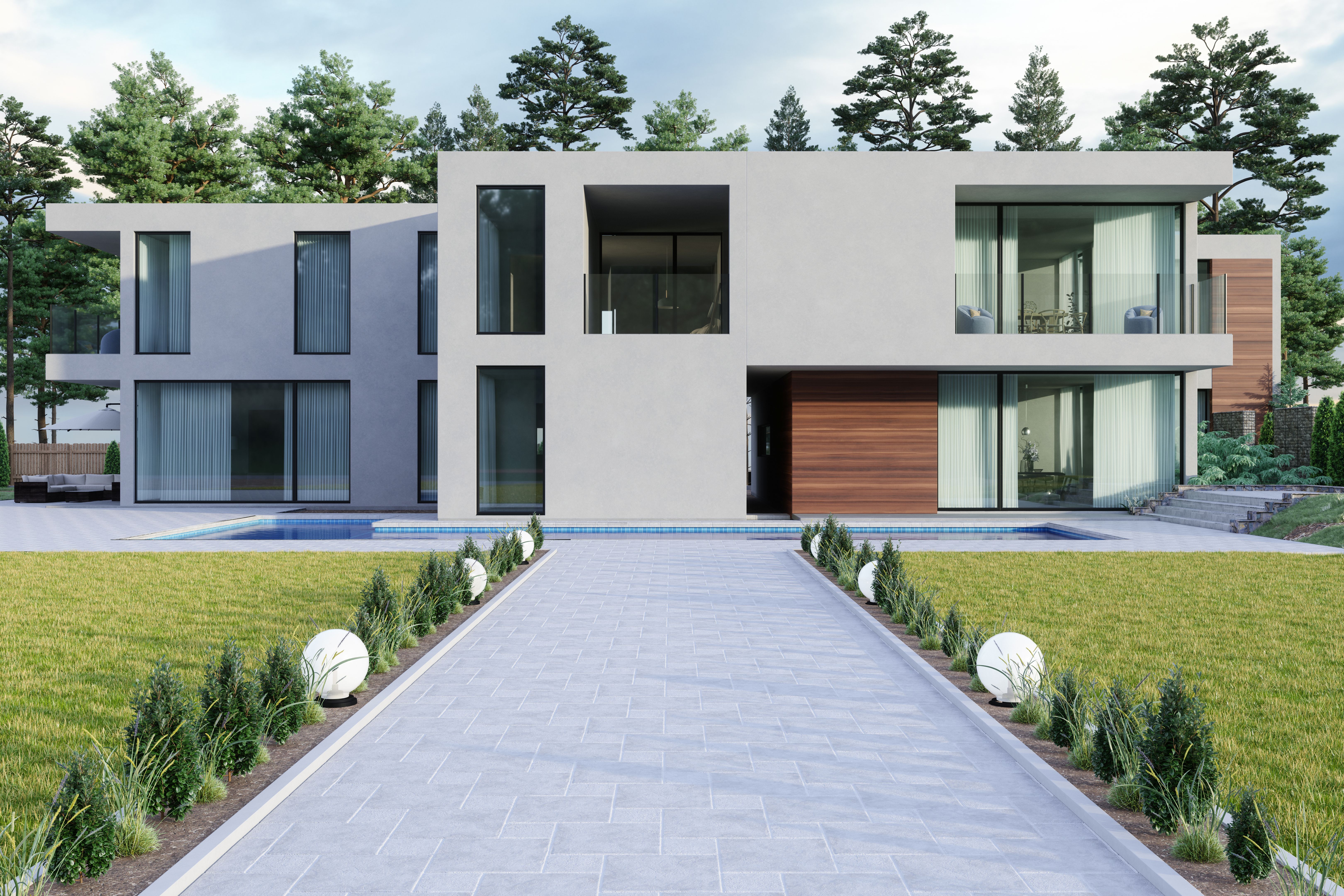 modern house transformation