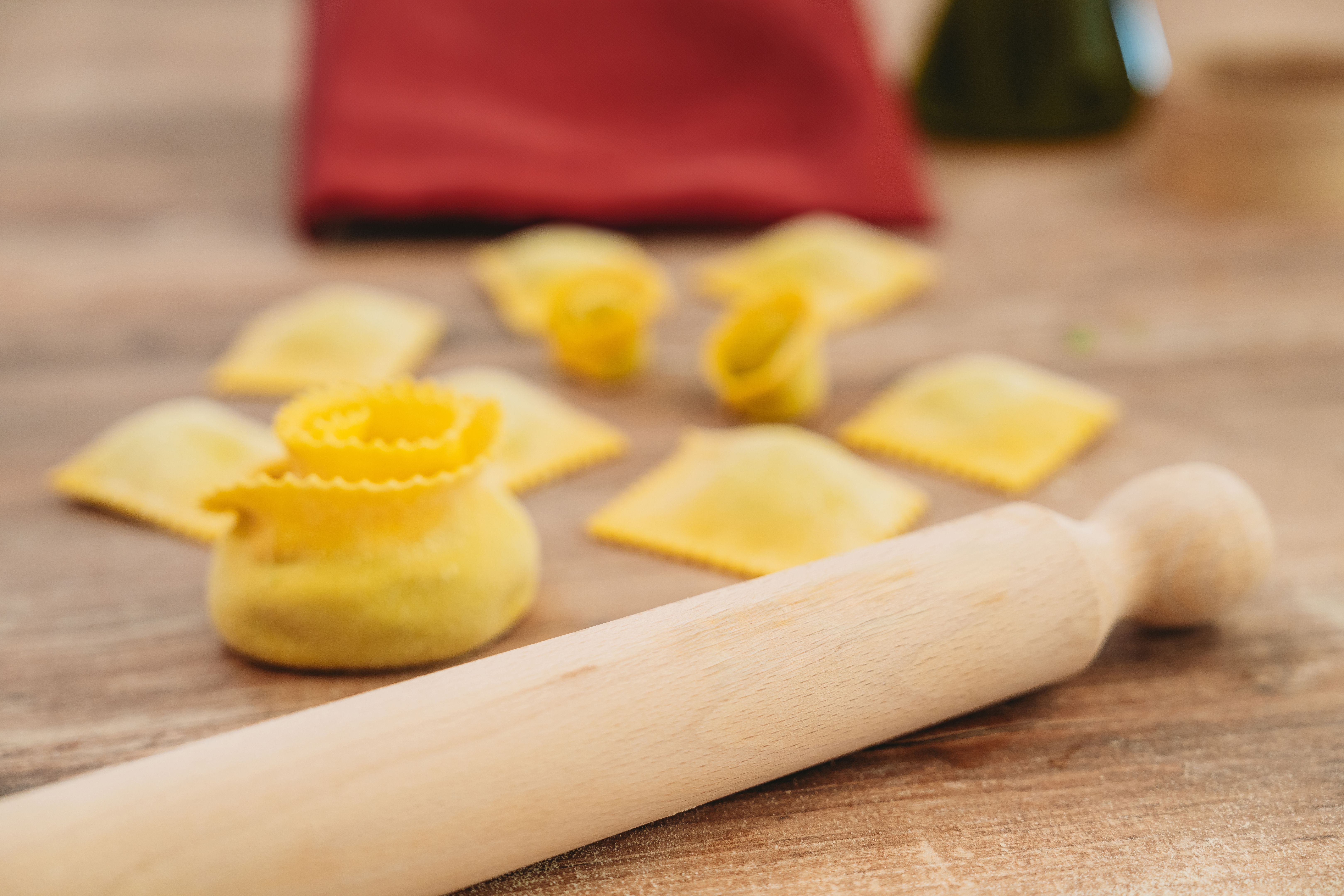 rolling pin pasta