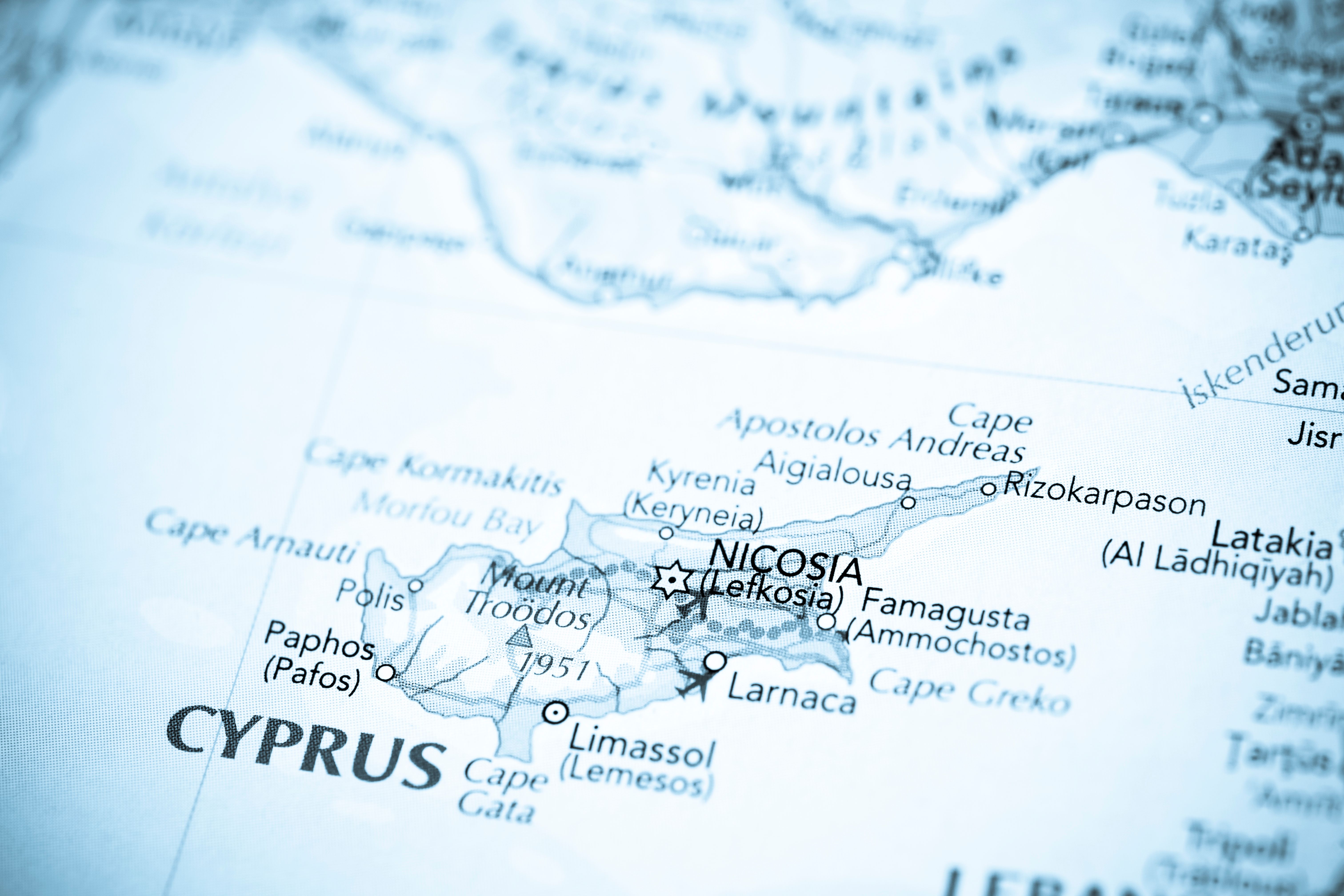 cyprus map