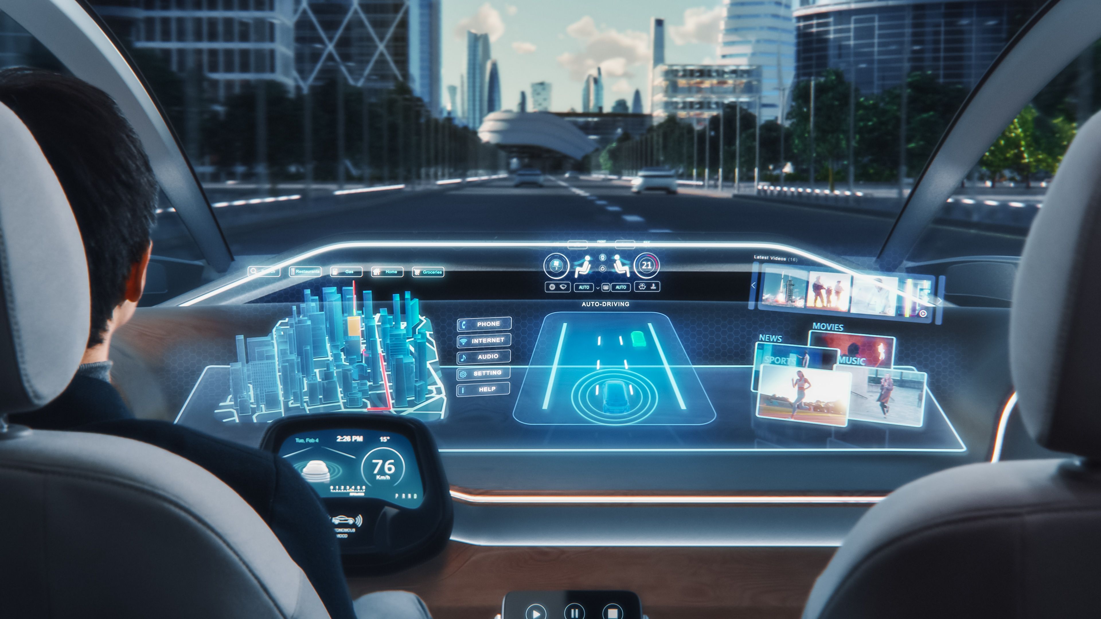 vehicle technology dashboard