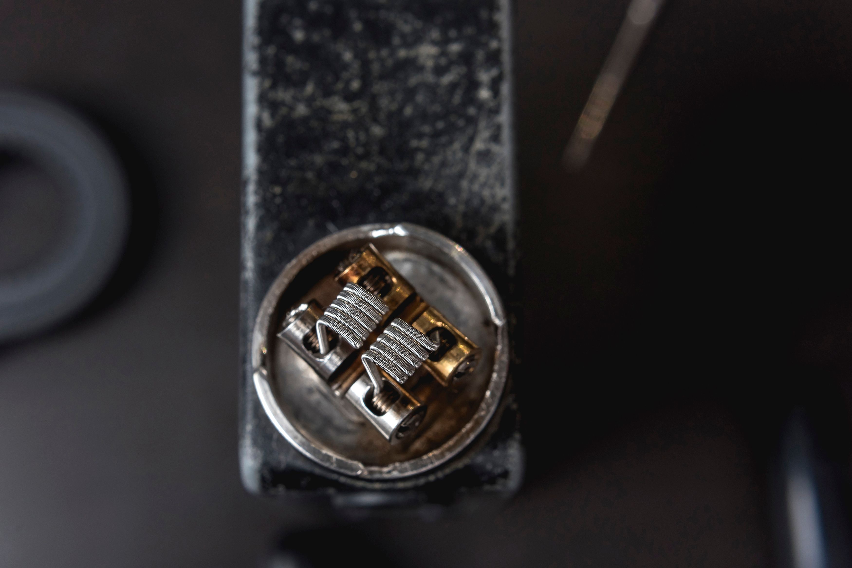 vape coil close-up