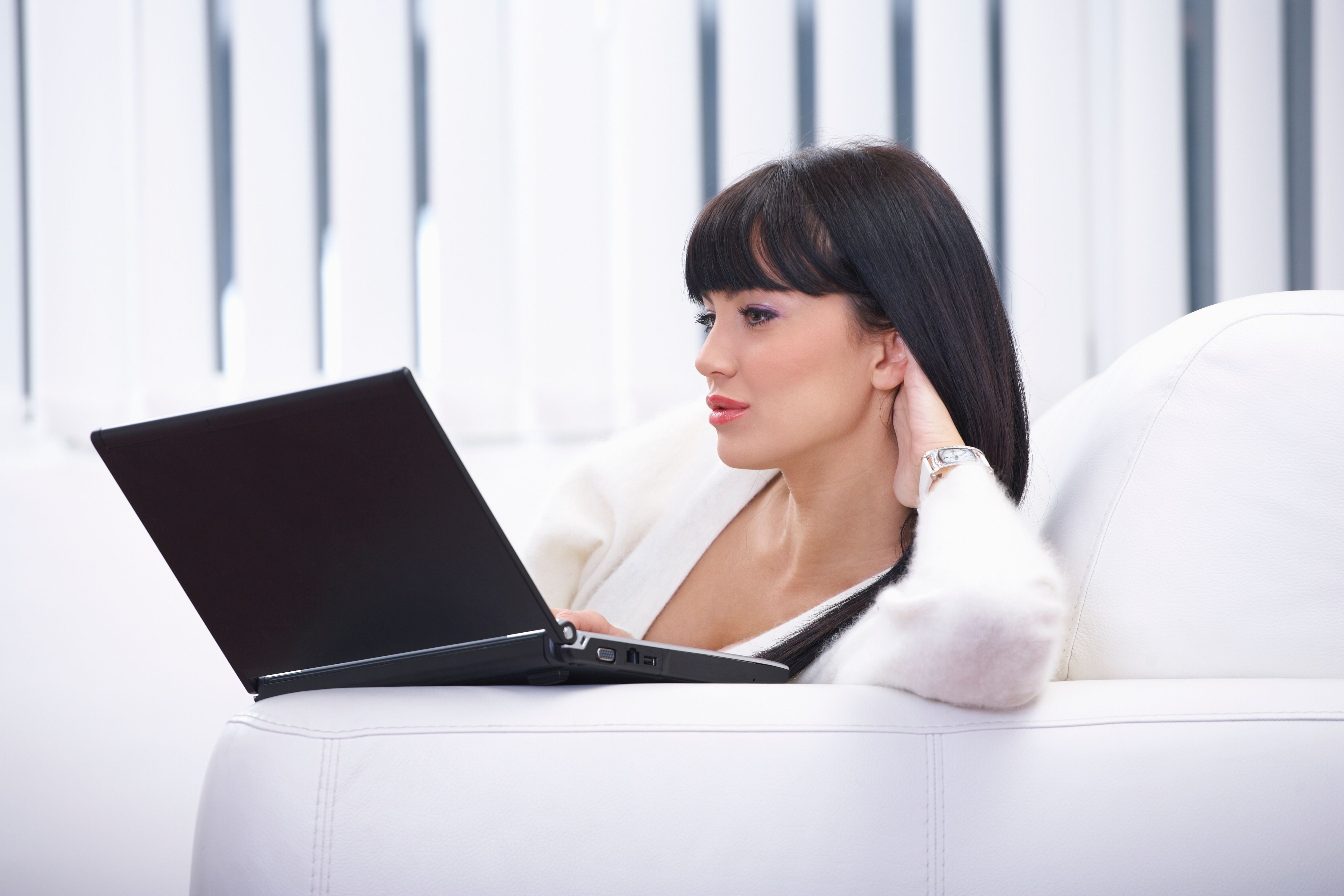 Beautiful young brunette