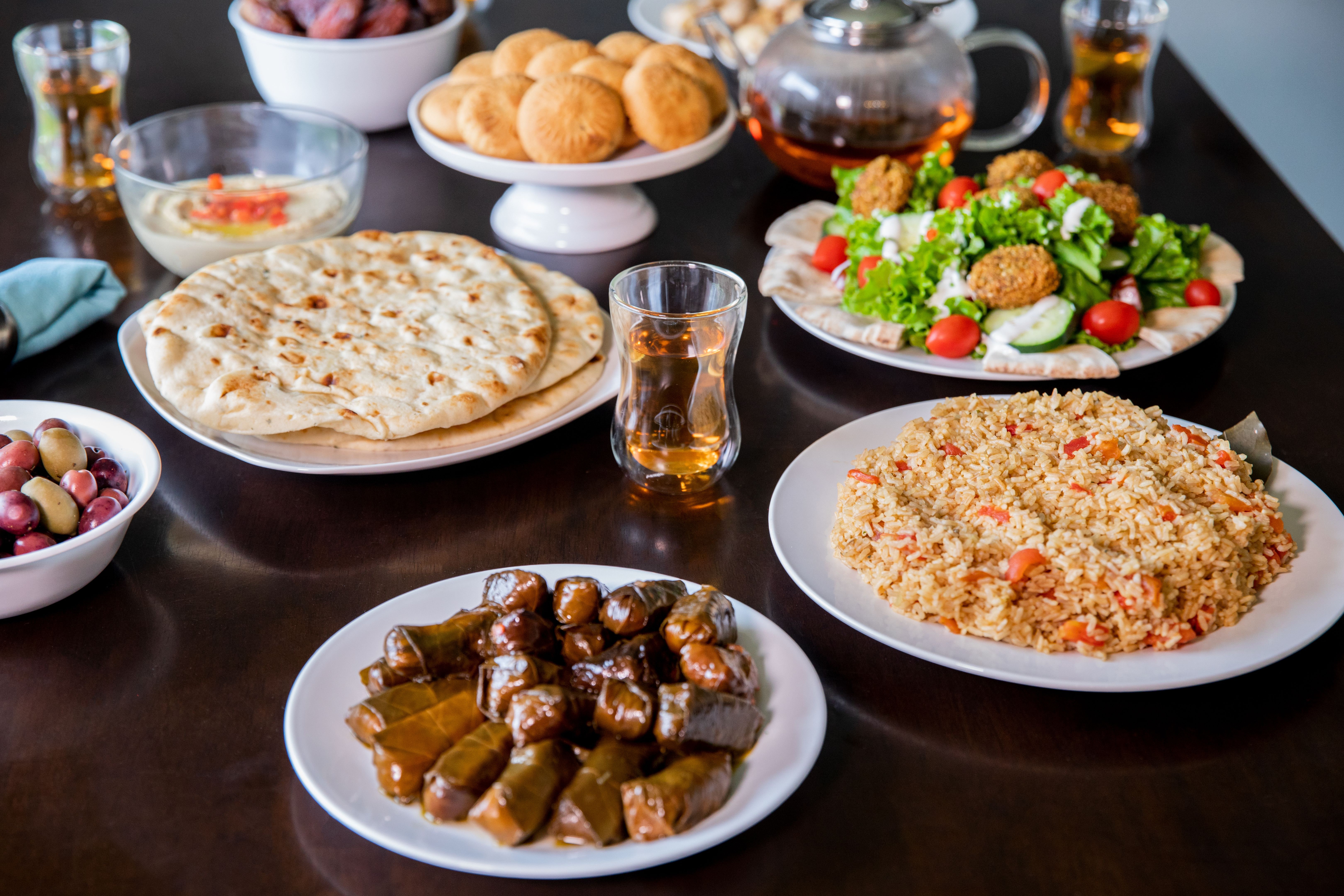 A feast prepared for Ramadan