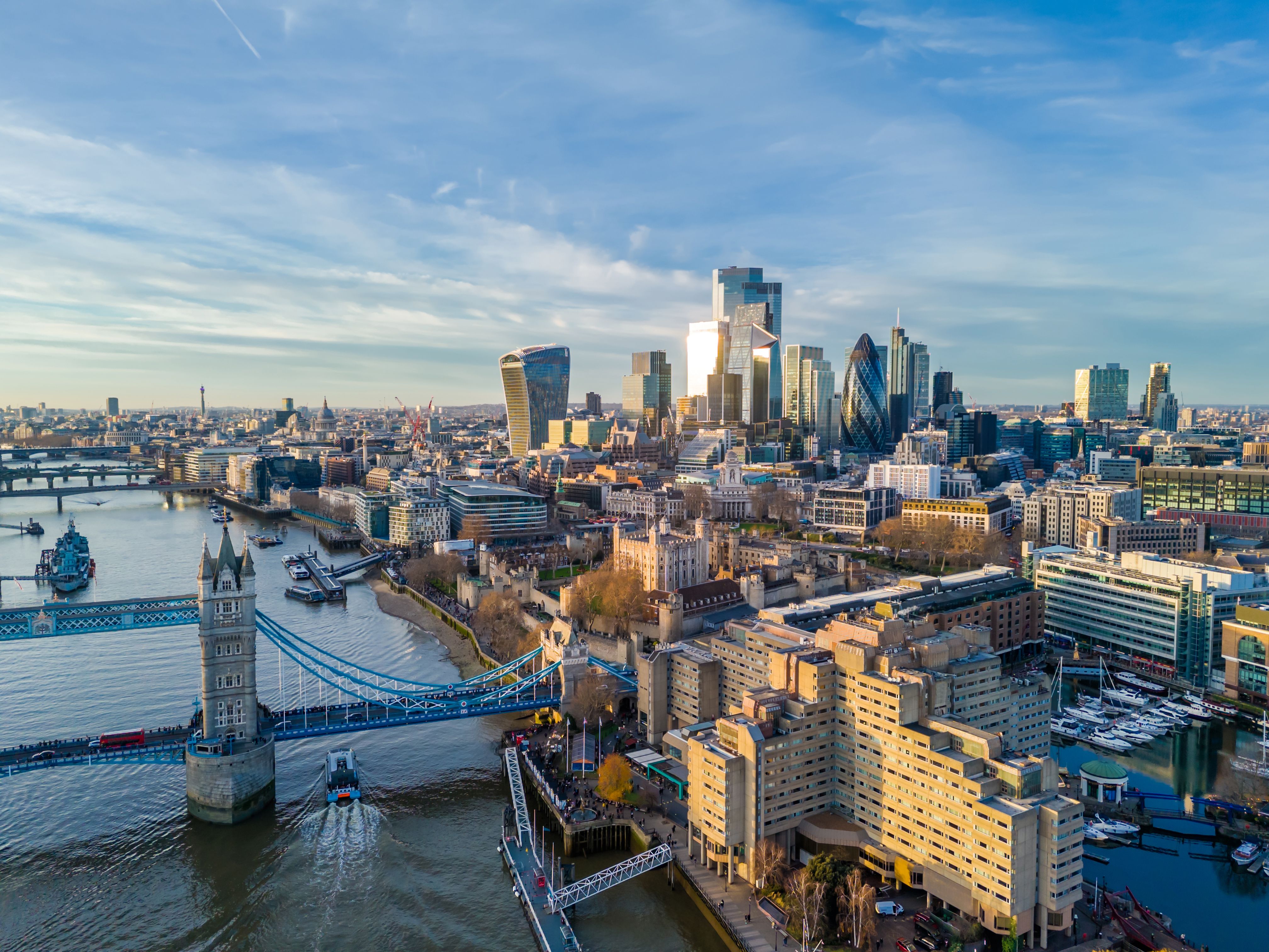 london skyline safety