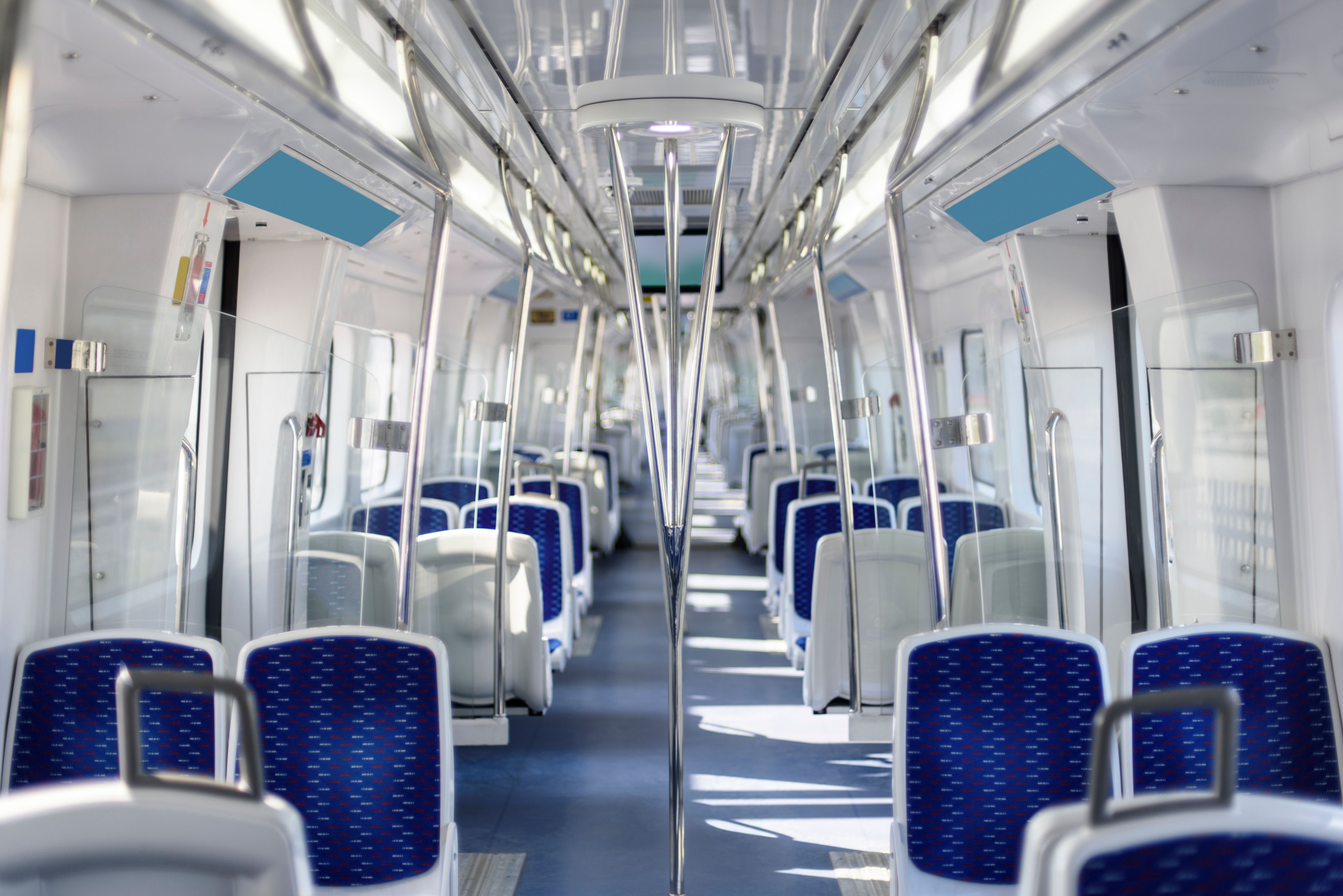 train interior