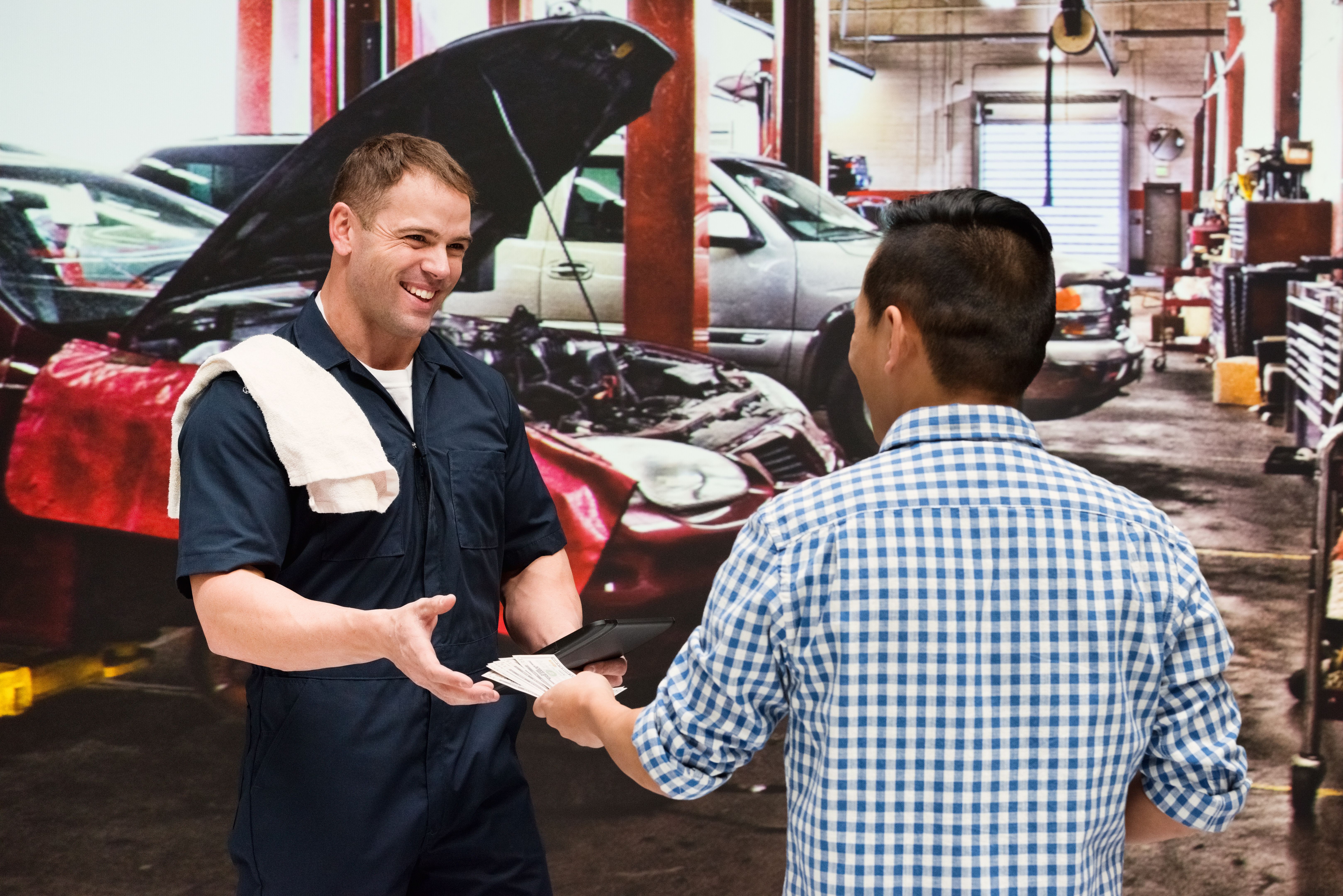 saving money car service