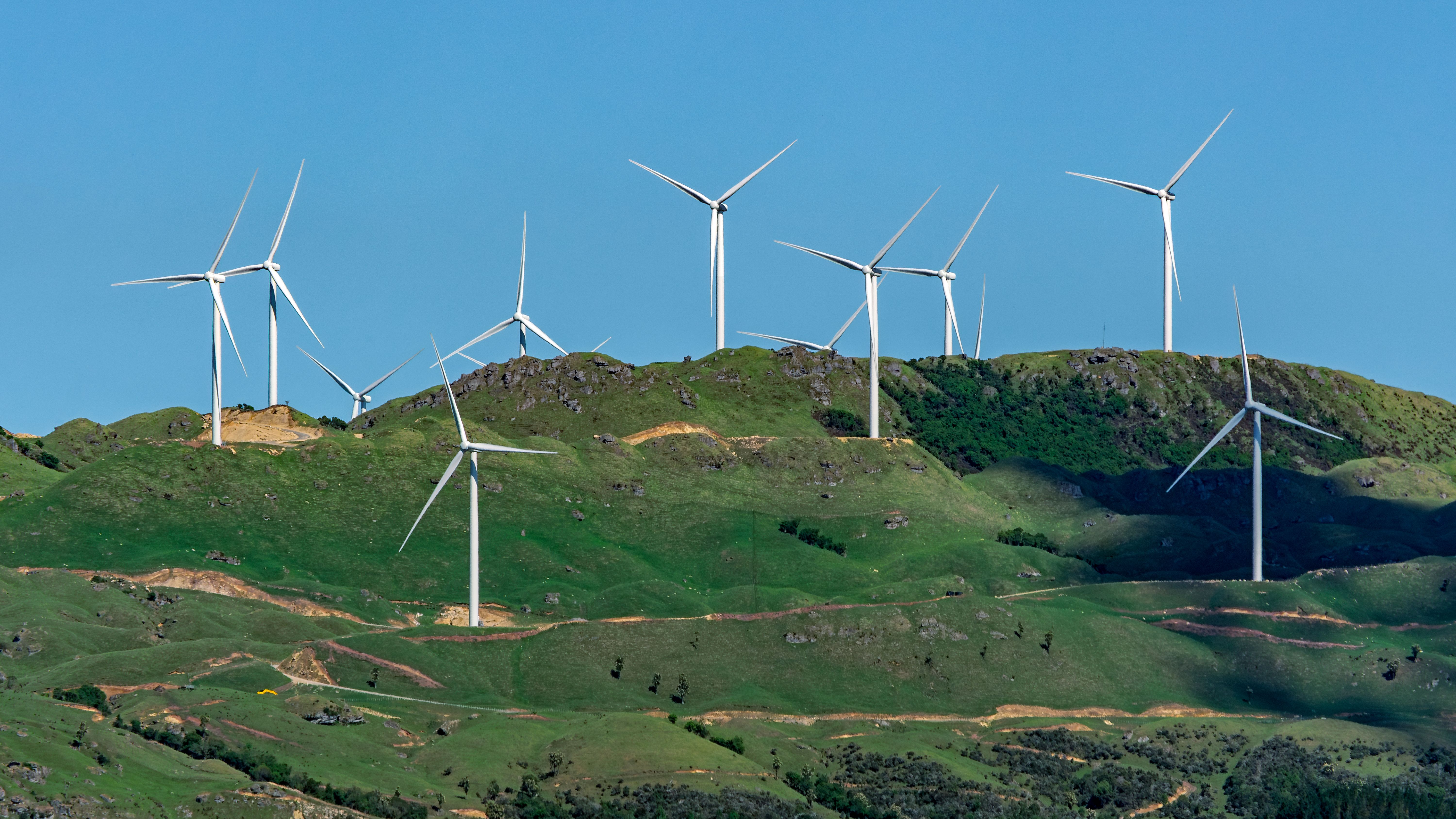 wind turbines environment