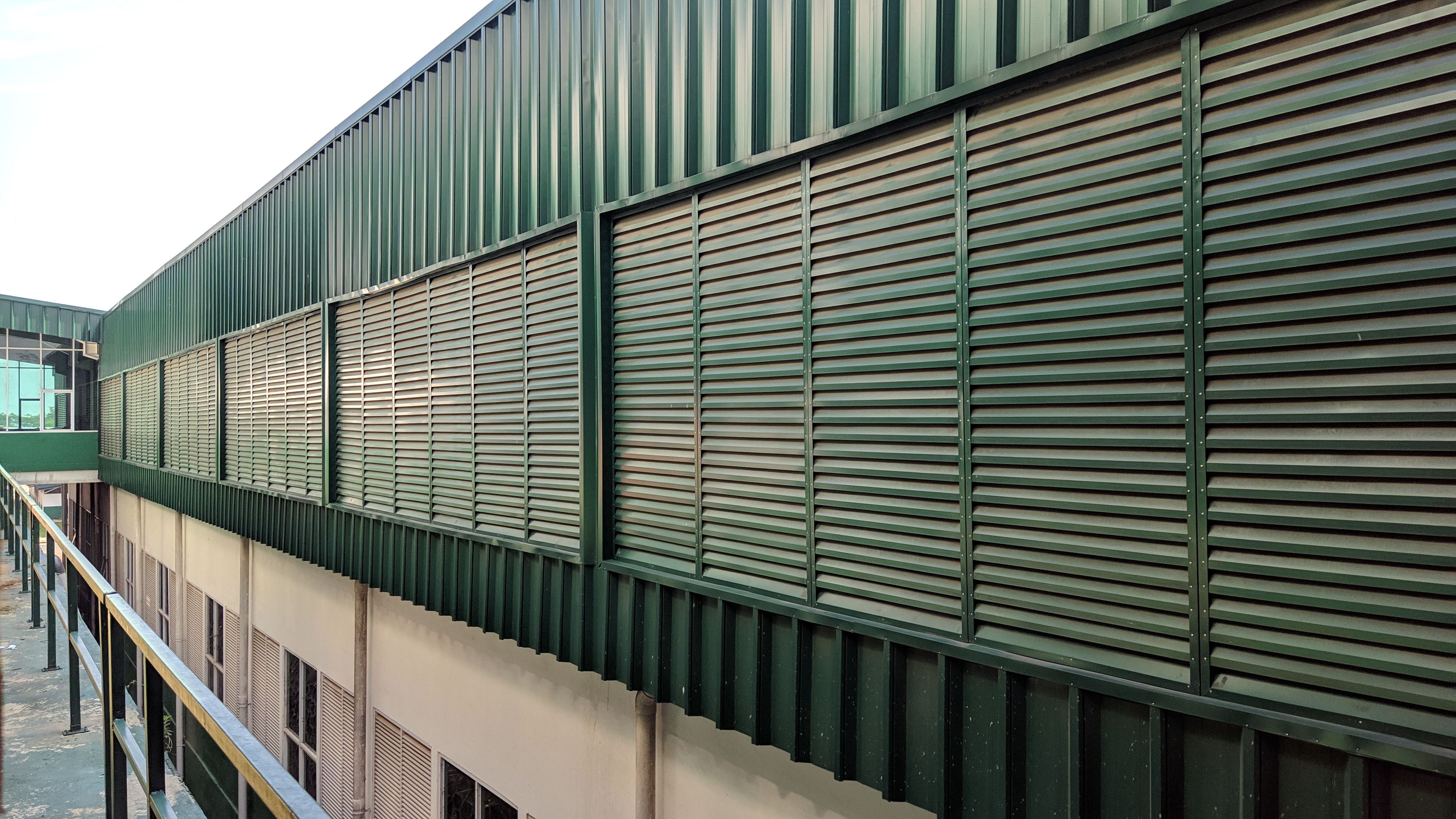 weatherproofing louvres