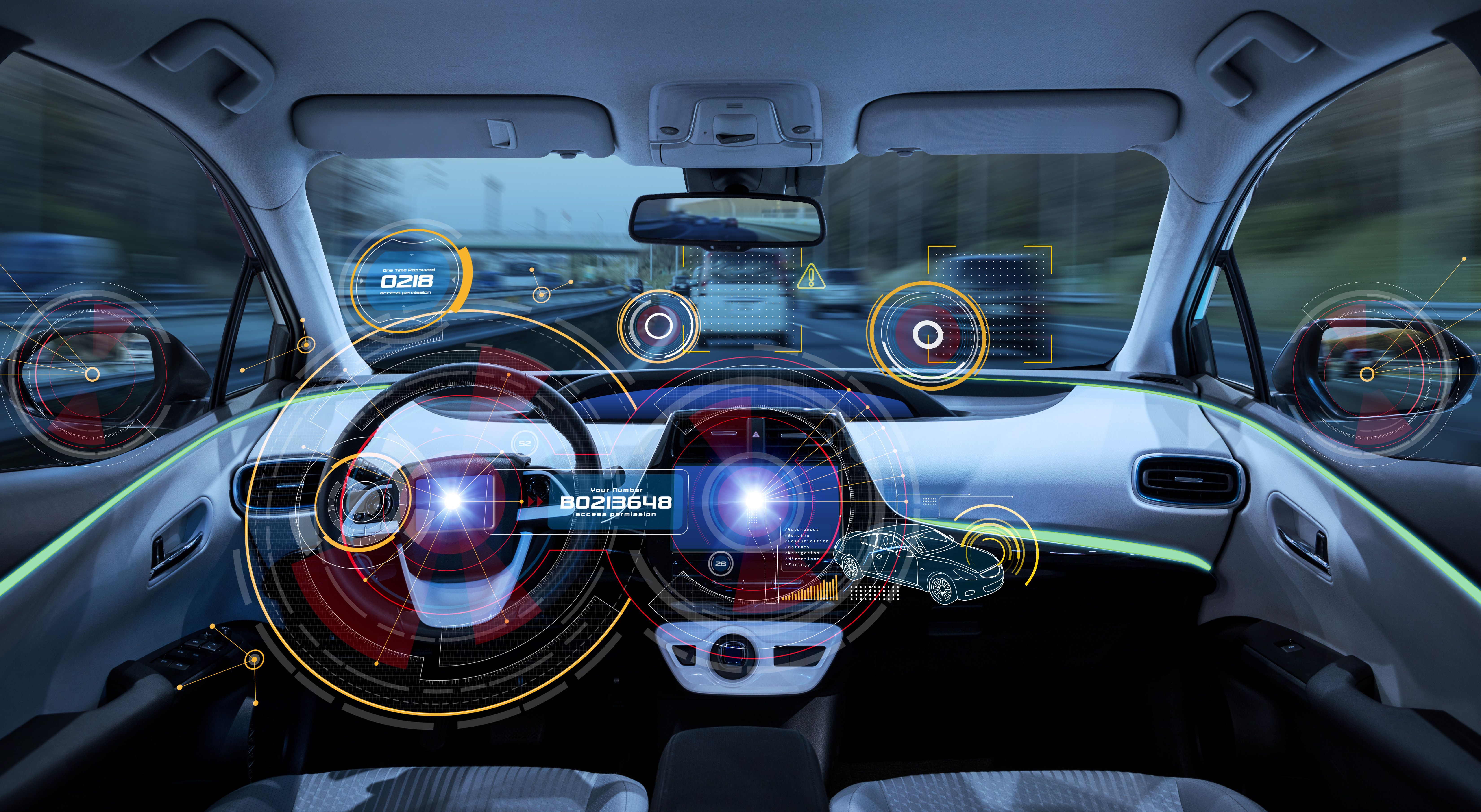smart car dashboard