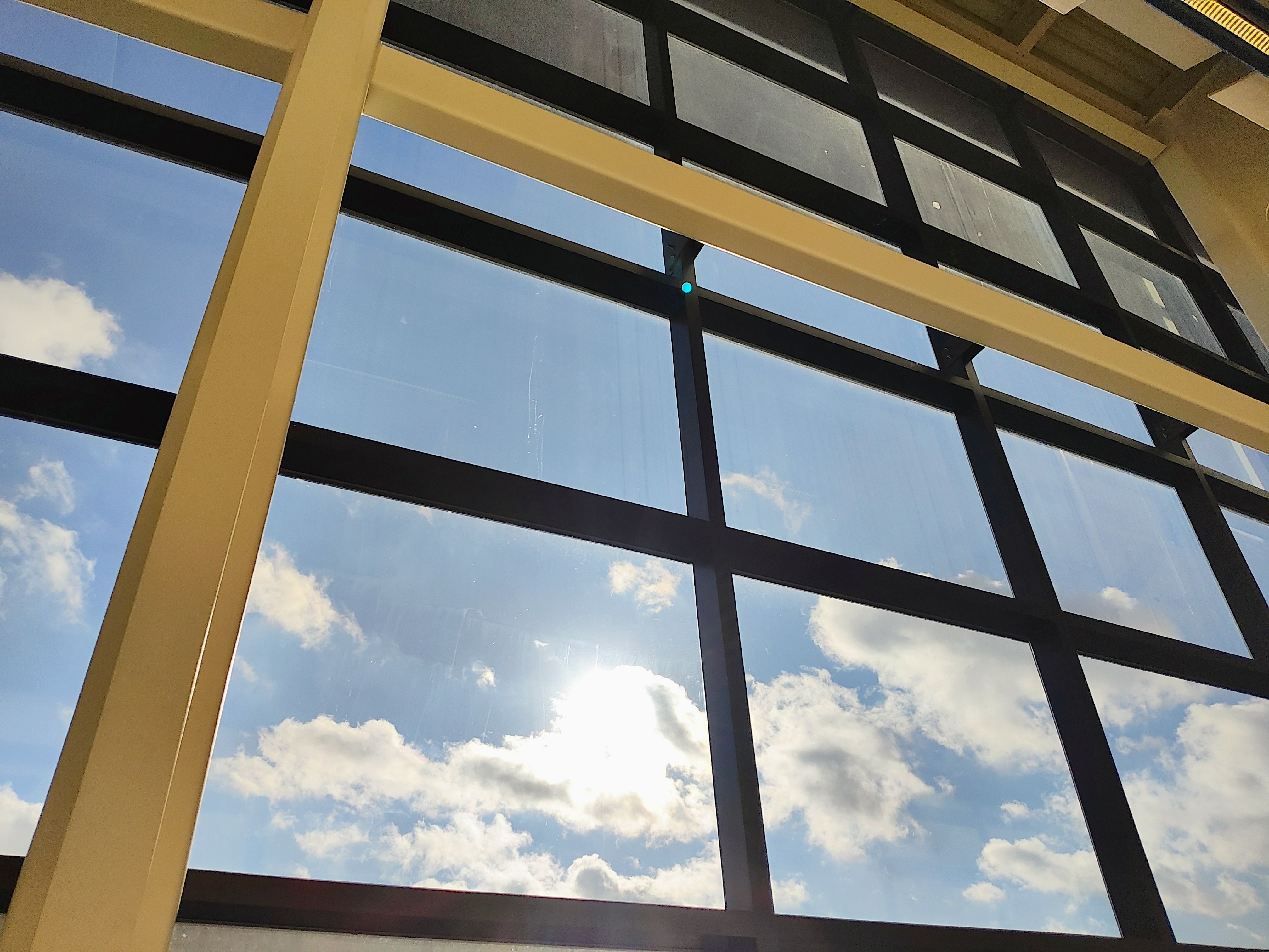 clean windows sunlight