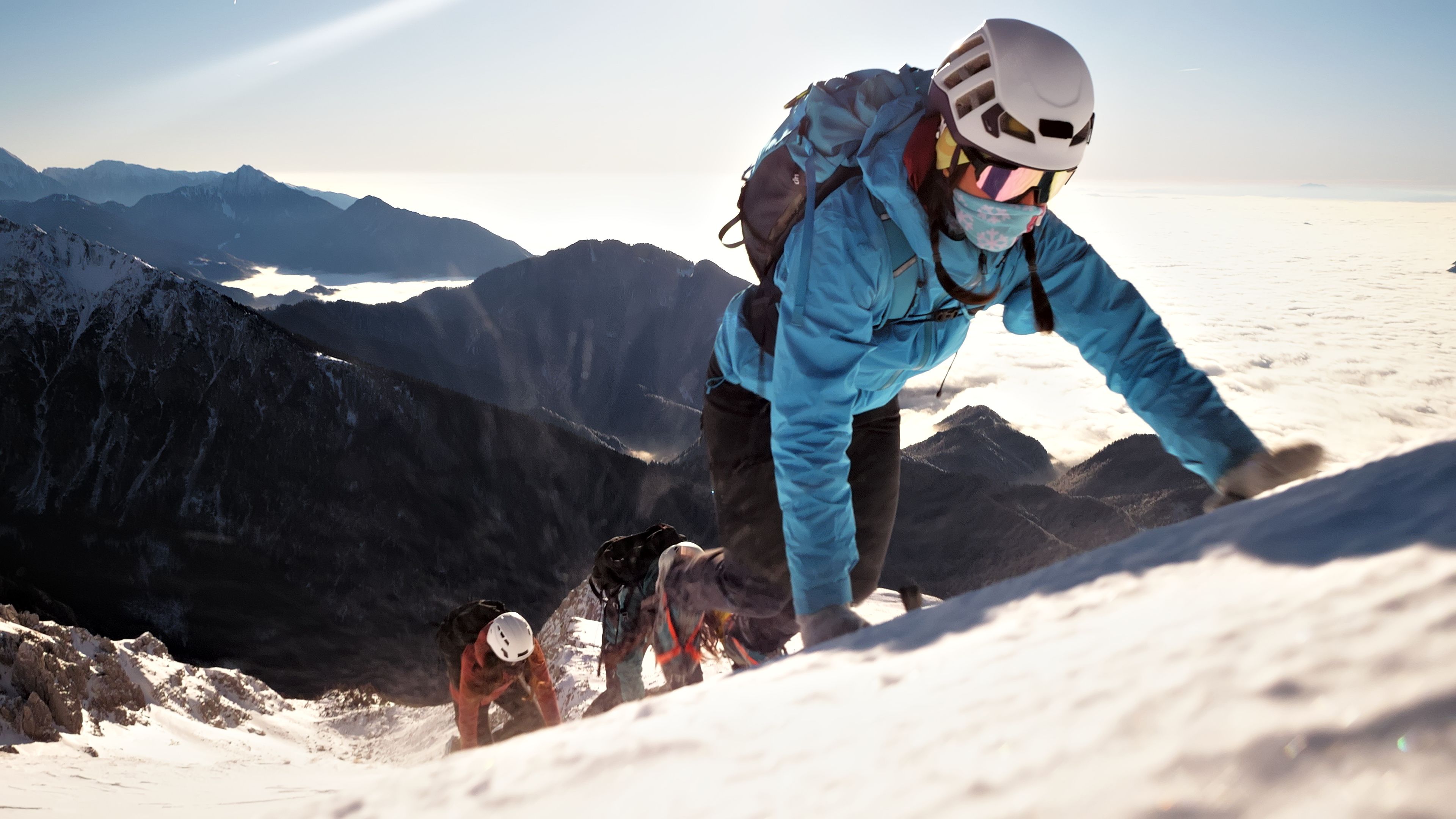 mountain climbing