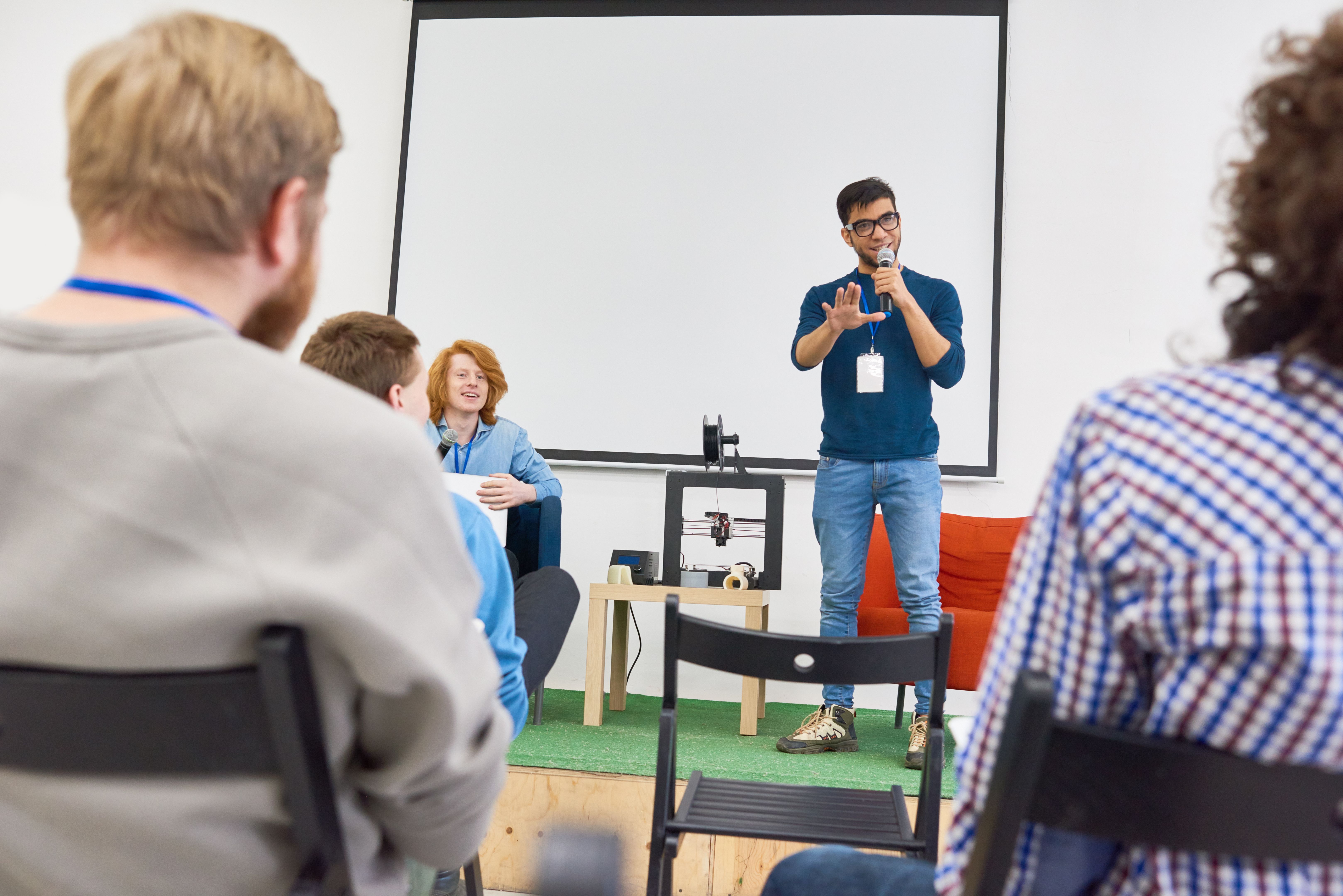 university startup event