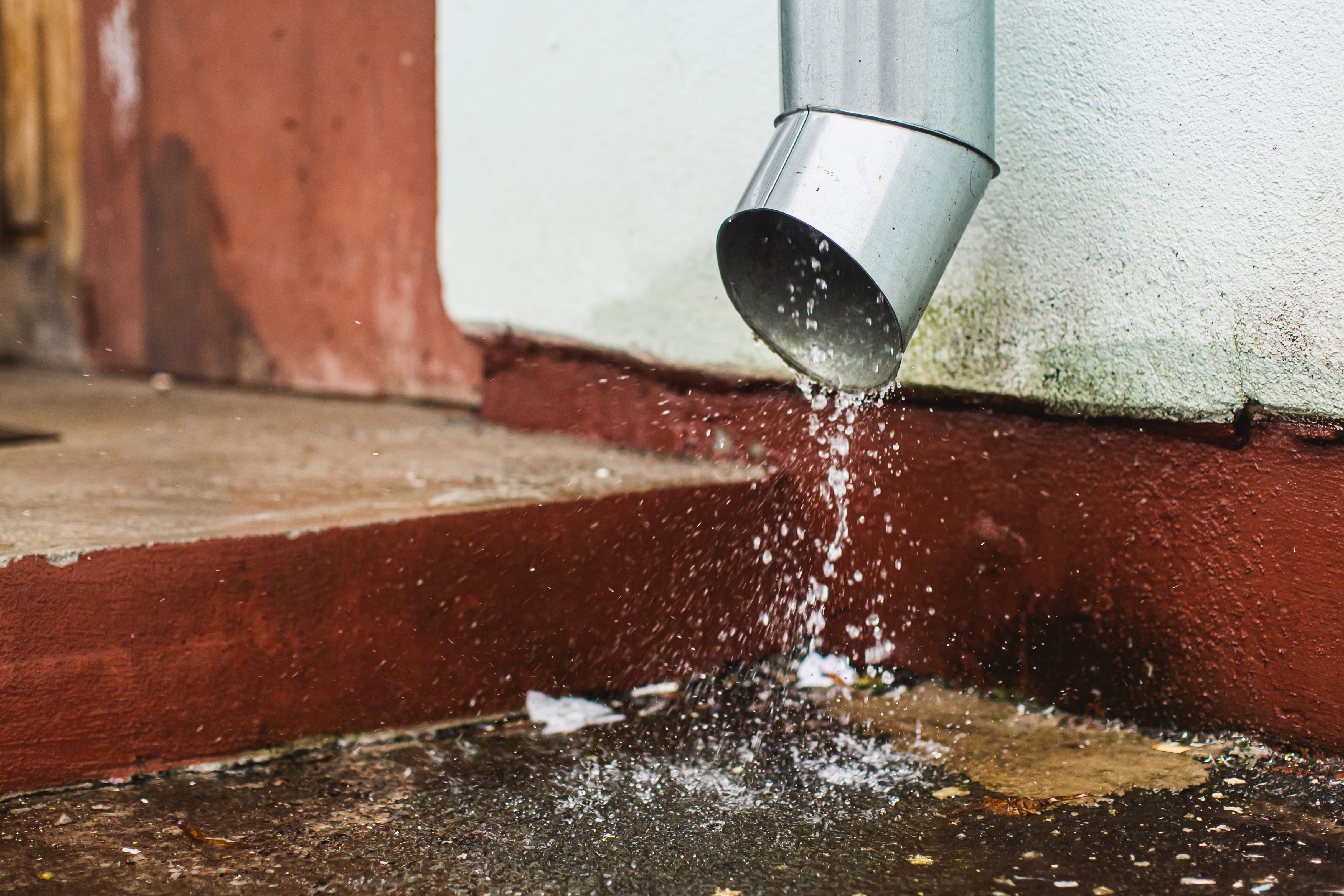 roof water drainage