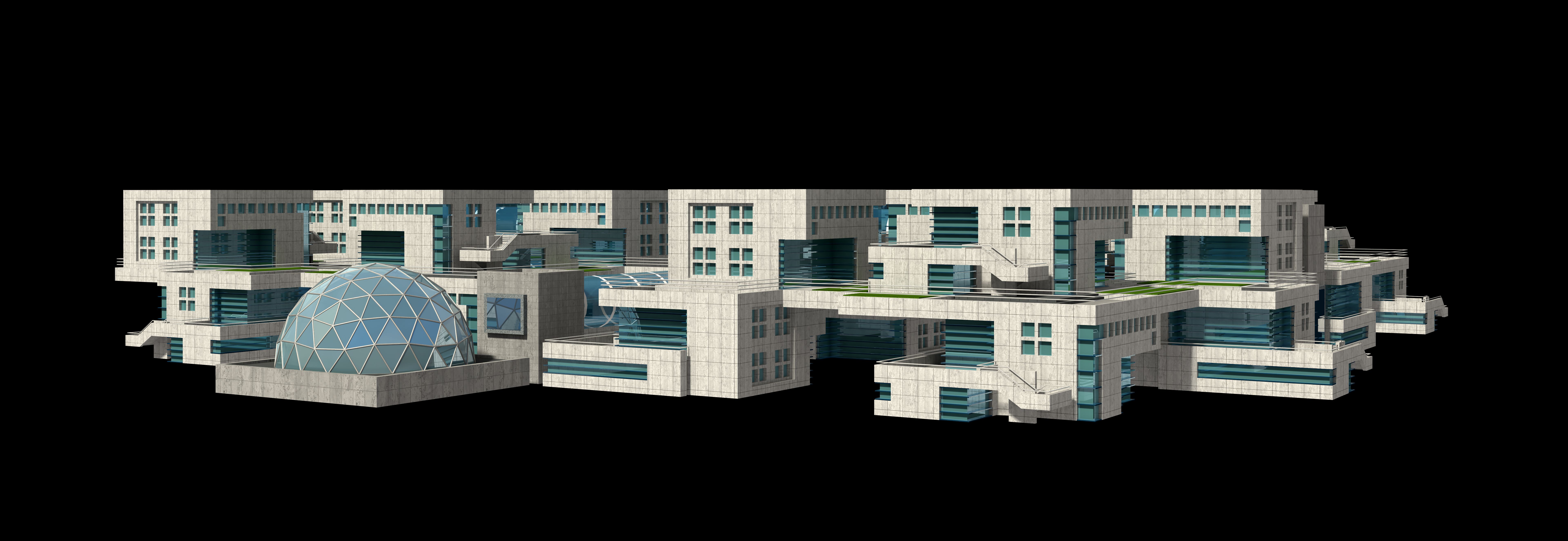 Futuristic Residential Habitat