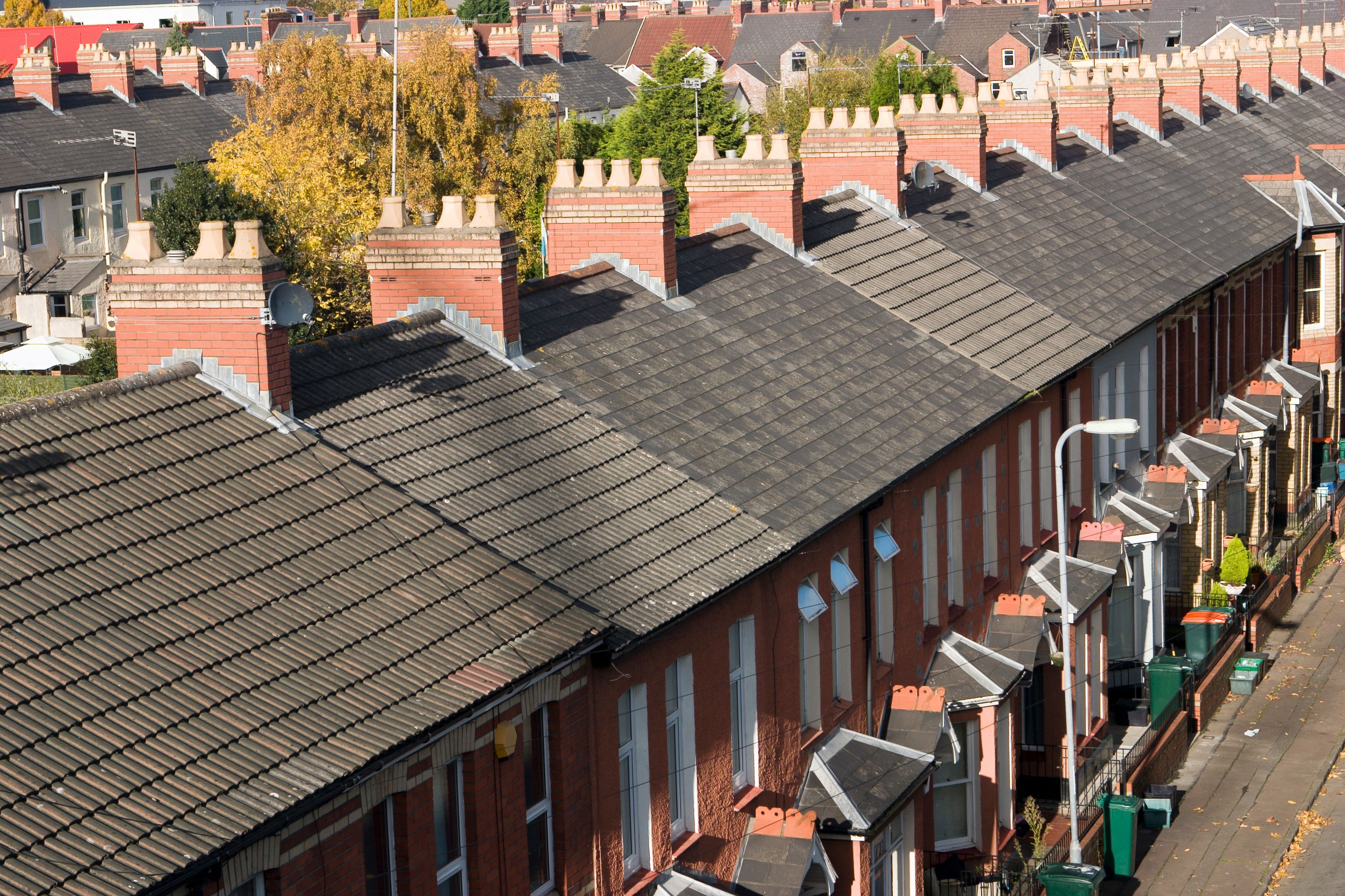 terraced houses