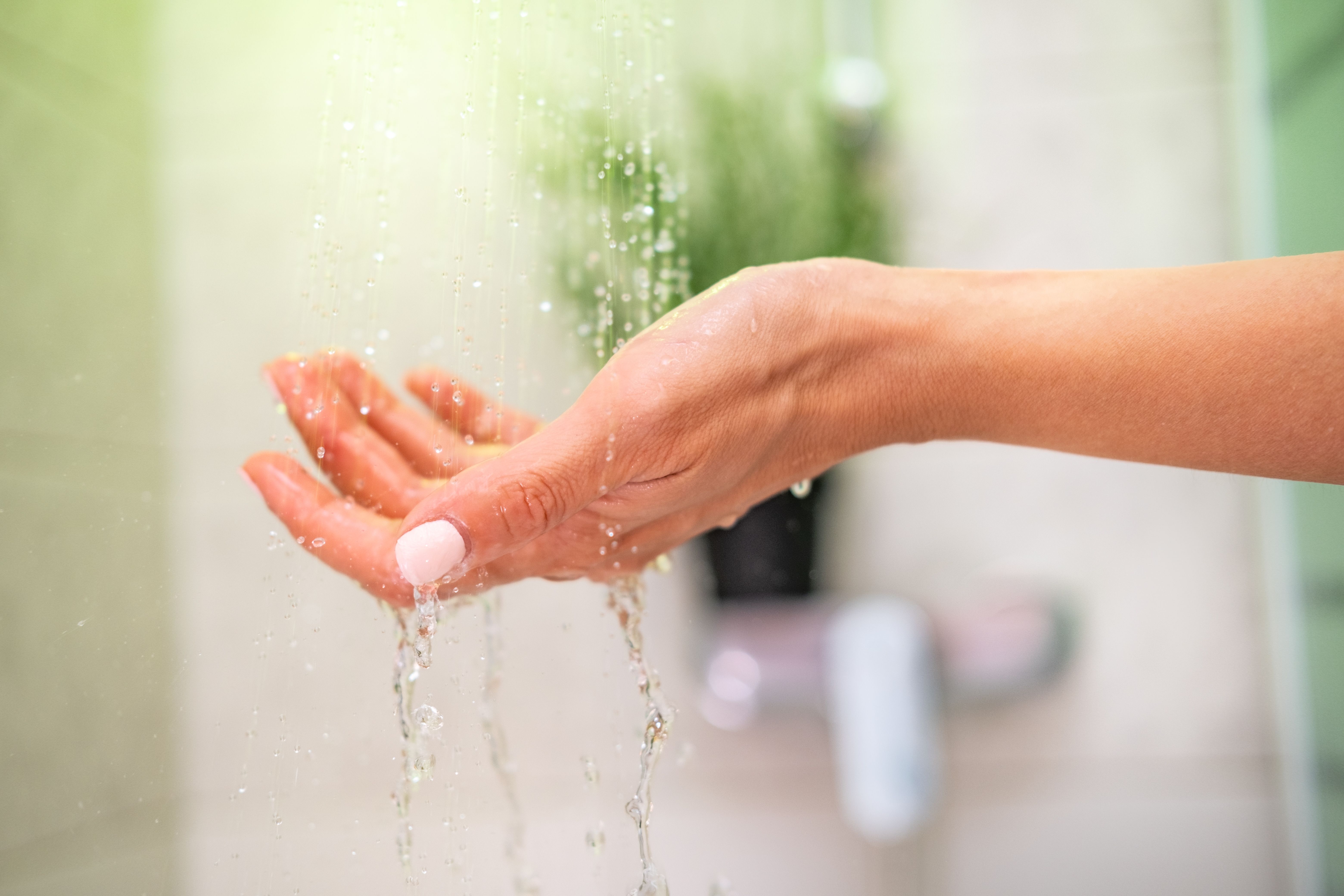 bathroom fixtures cleaning