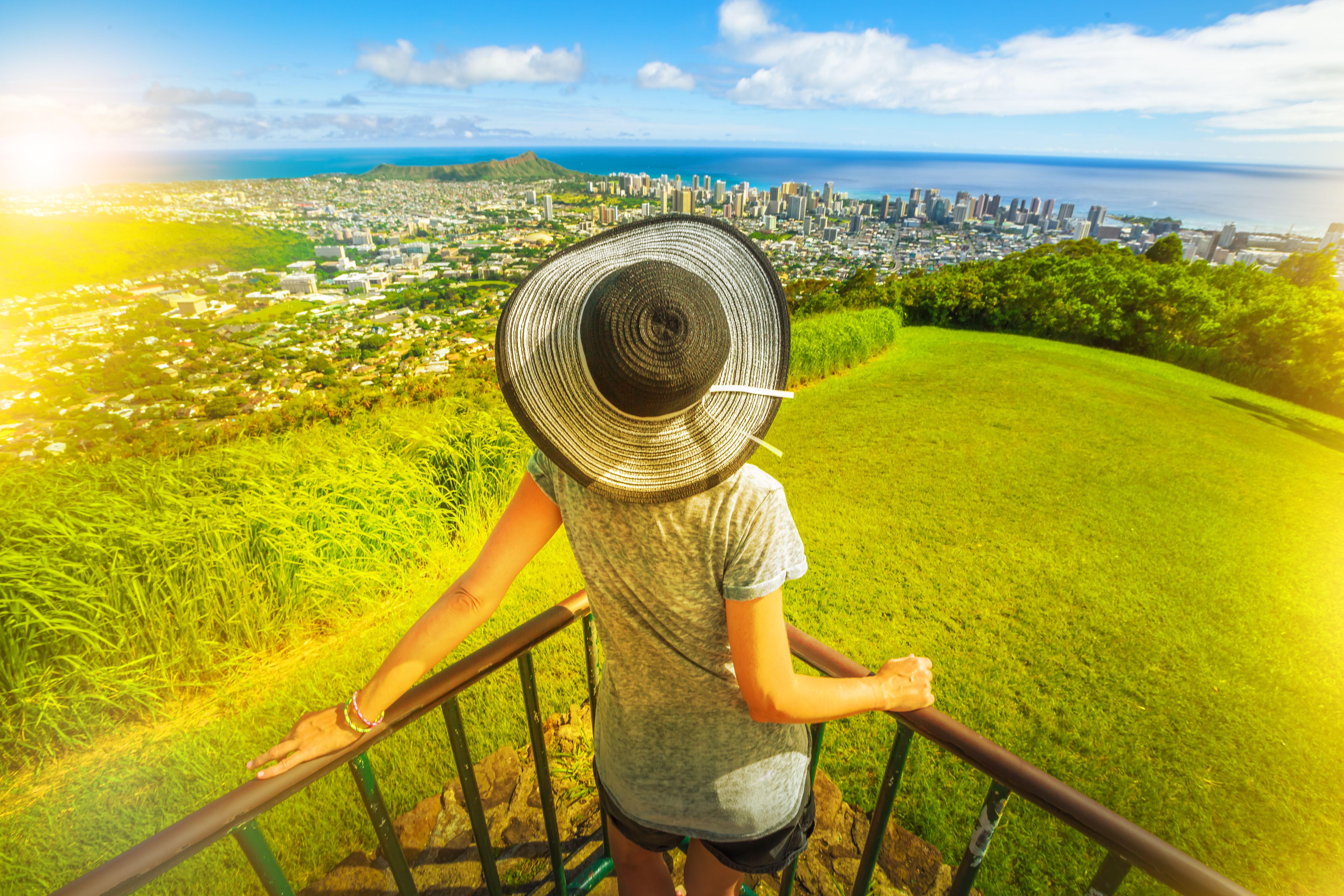 Diamond Head from Tantalus Lookout