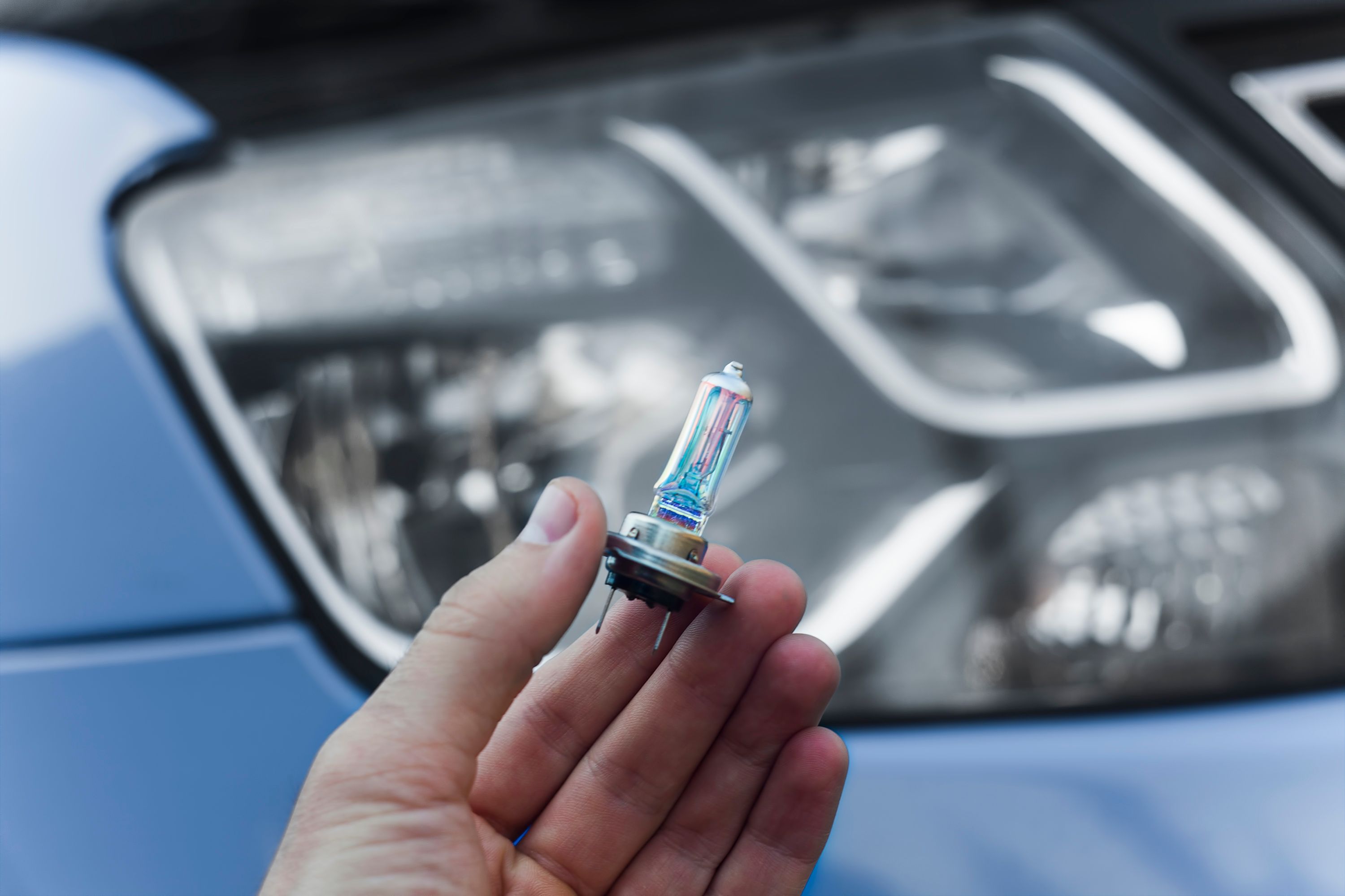 car lights inspection