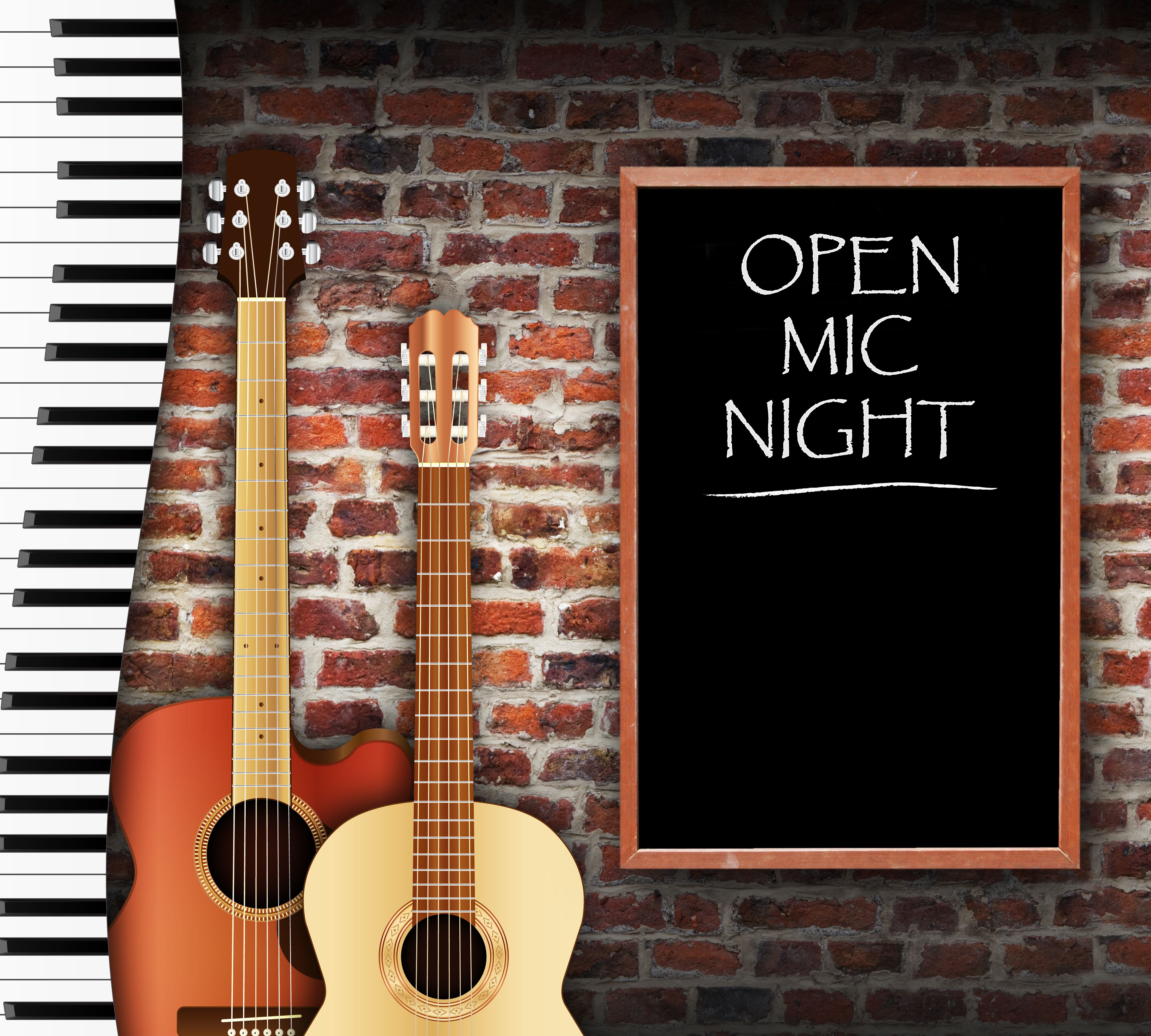 open mic night
