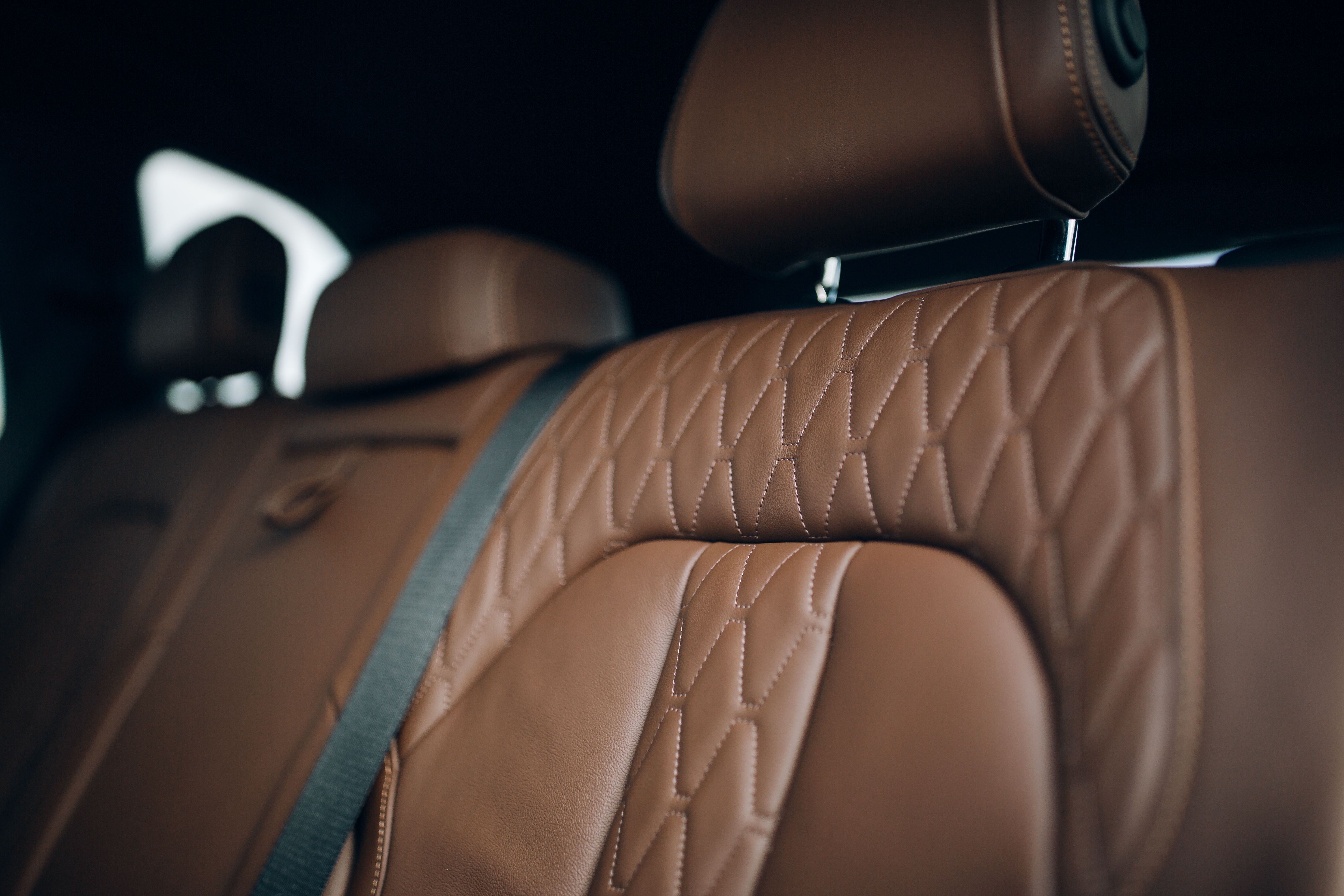 luxury car interior
