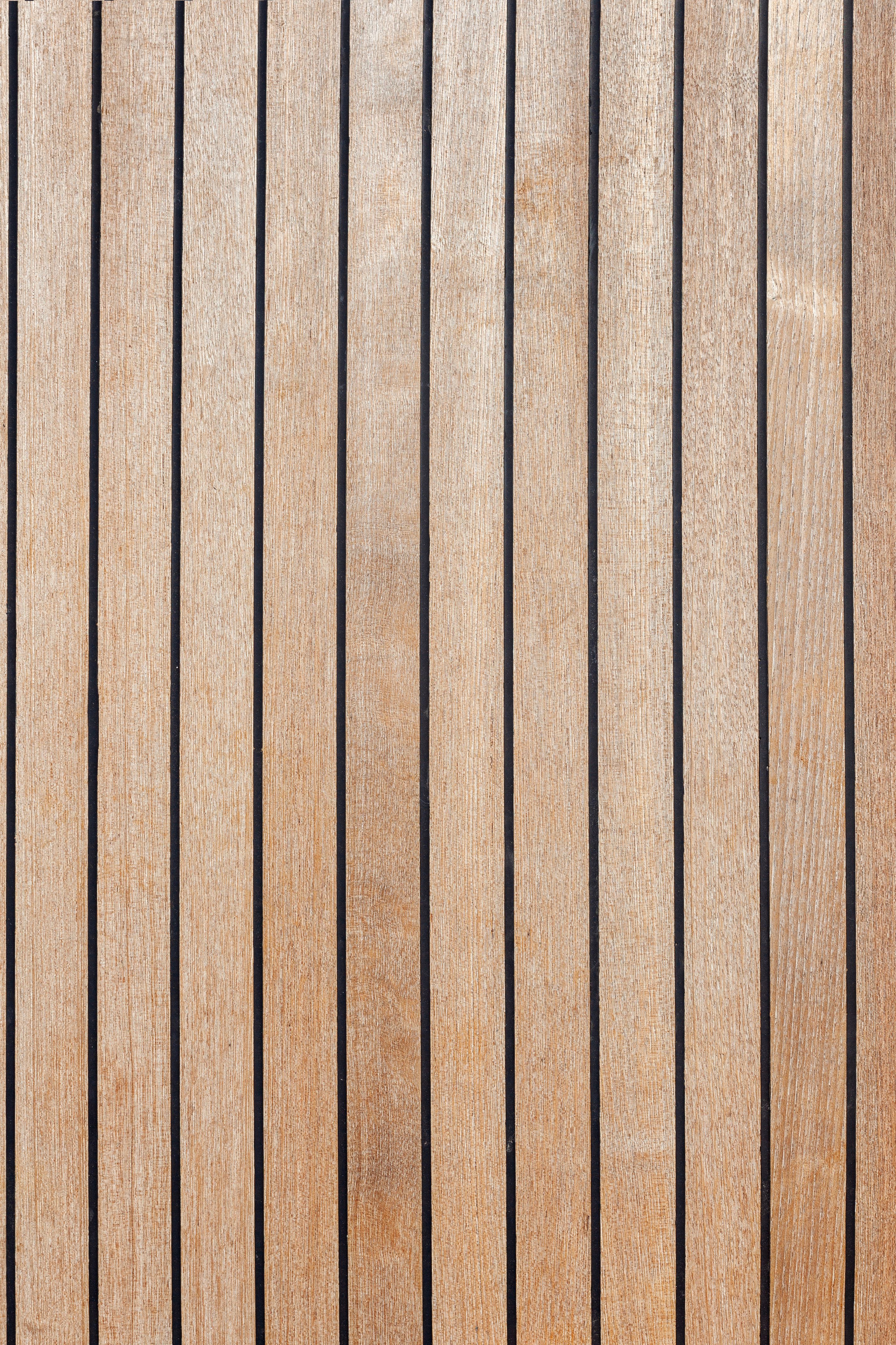 Teak wood on yacht deck