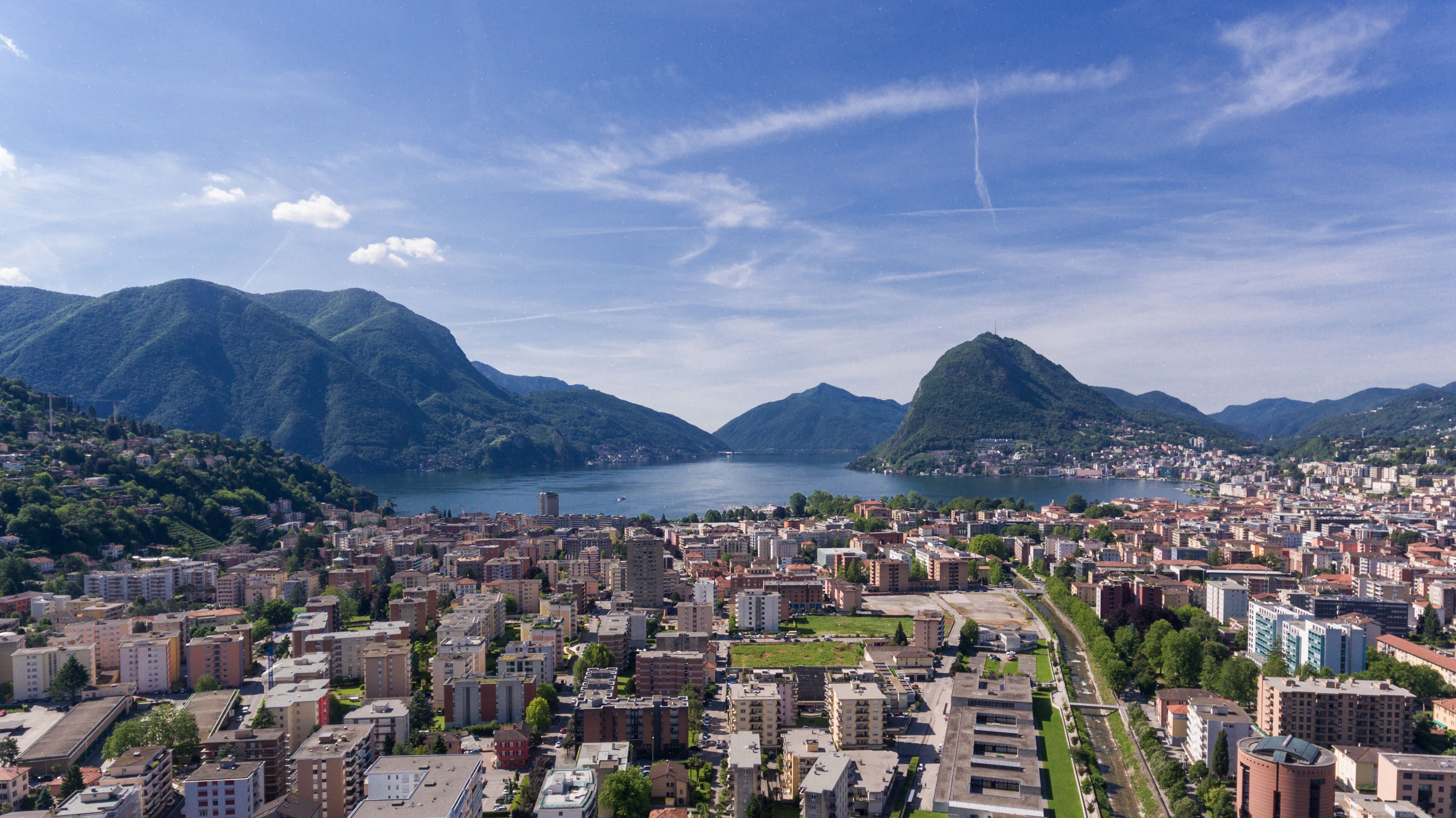 lugano skyline