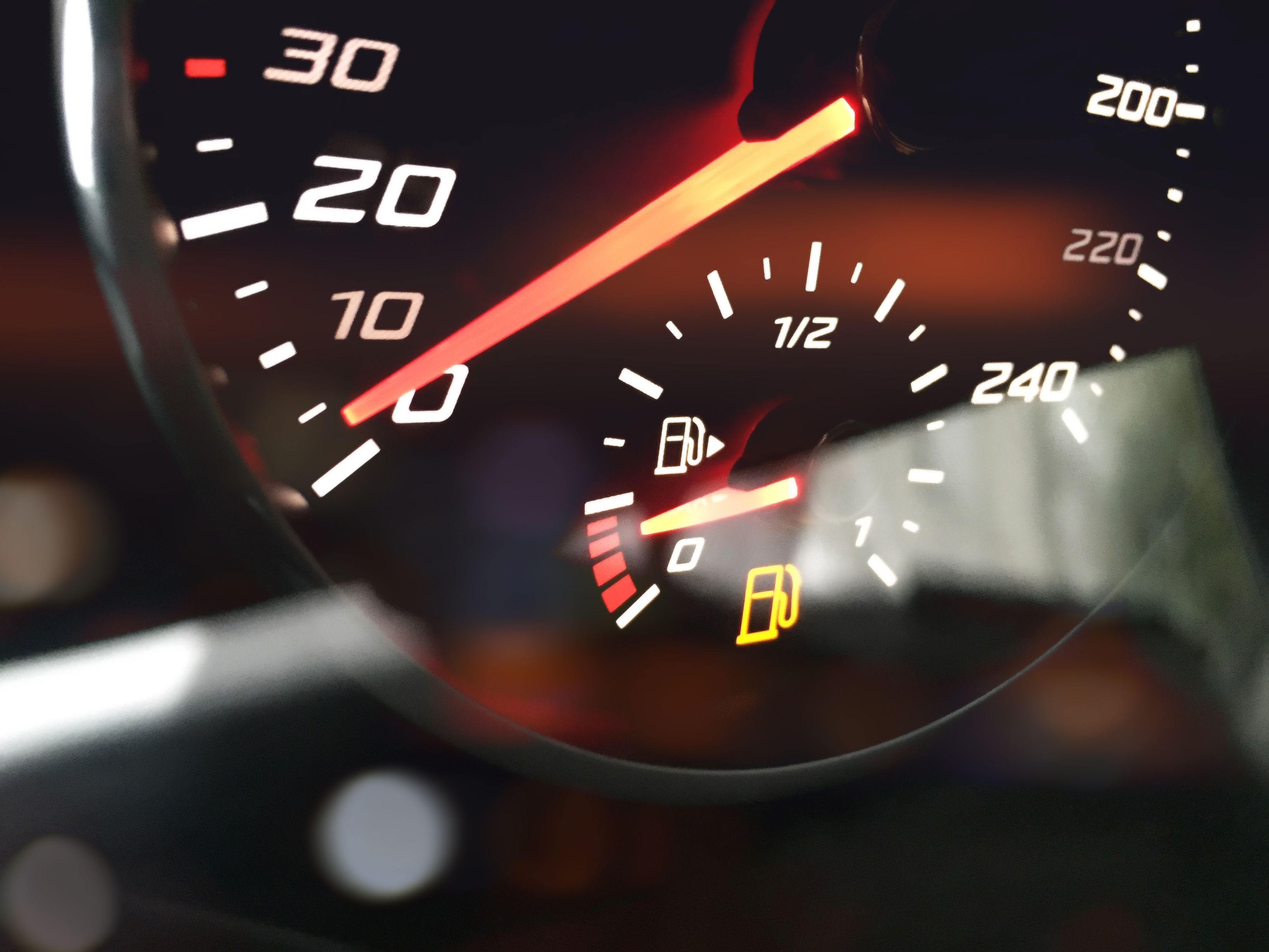 engine warning light