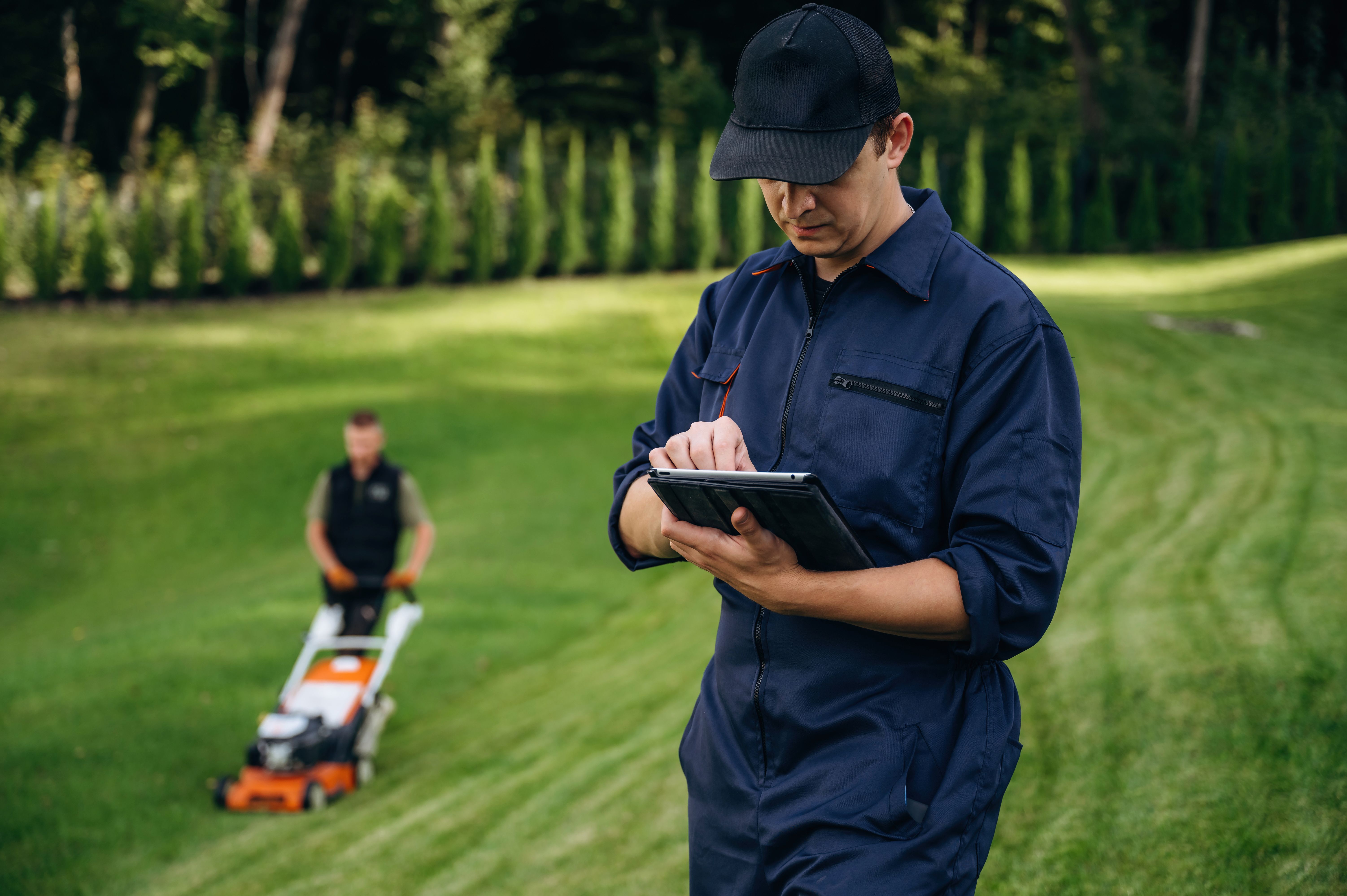 lawn service professionals