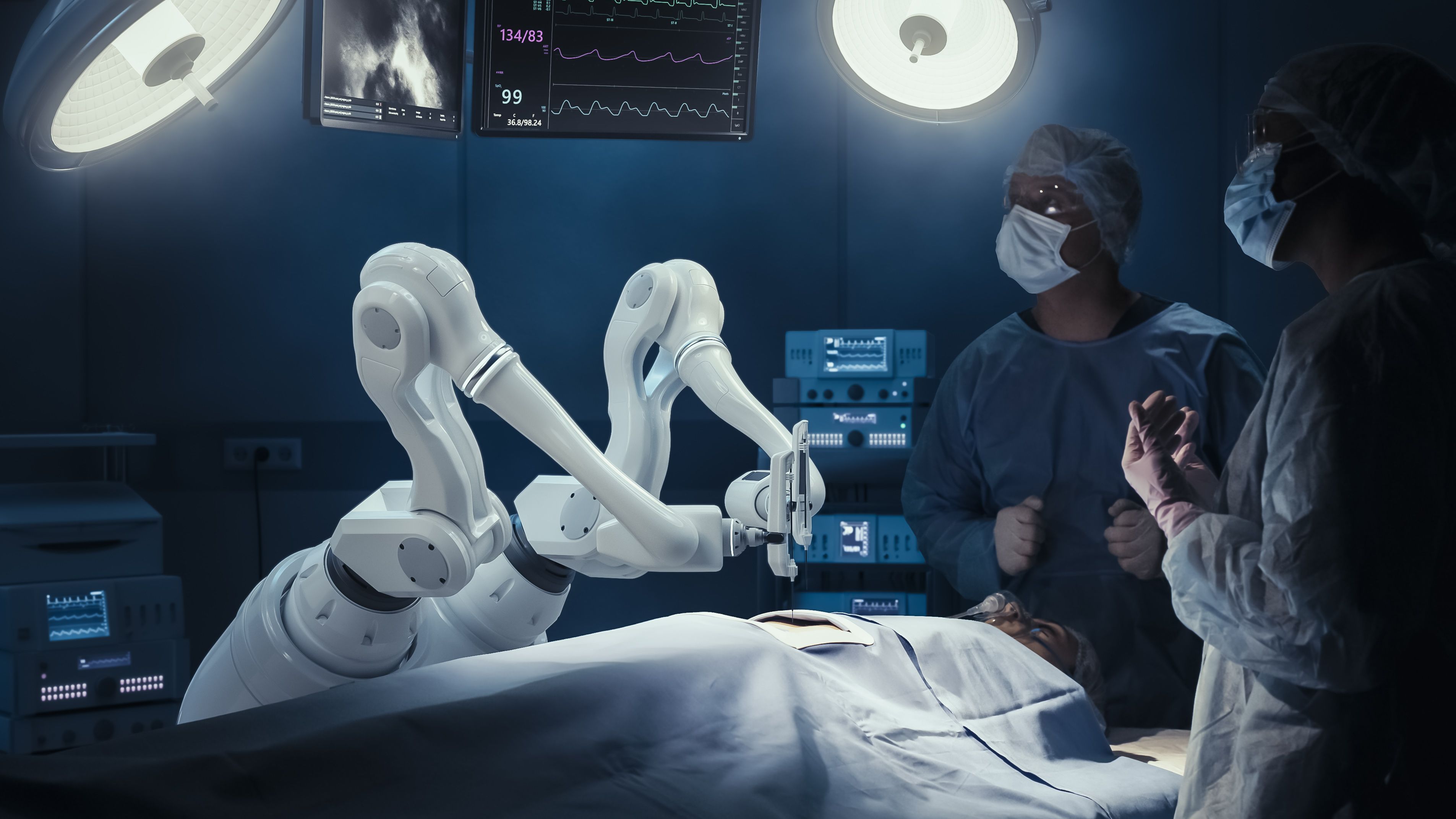 robotic arm operation